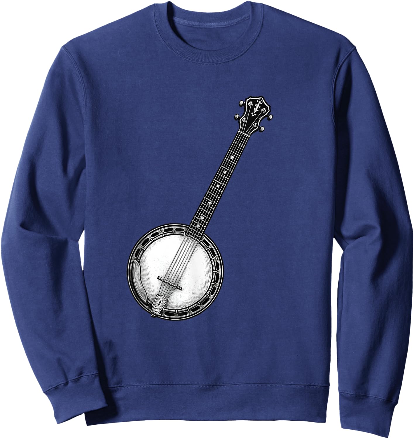 Banjo Shirt Motiv für Banjo Pieler Sweatshirt - Sweatshirt | Navy