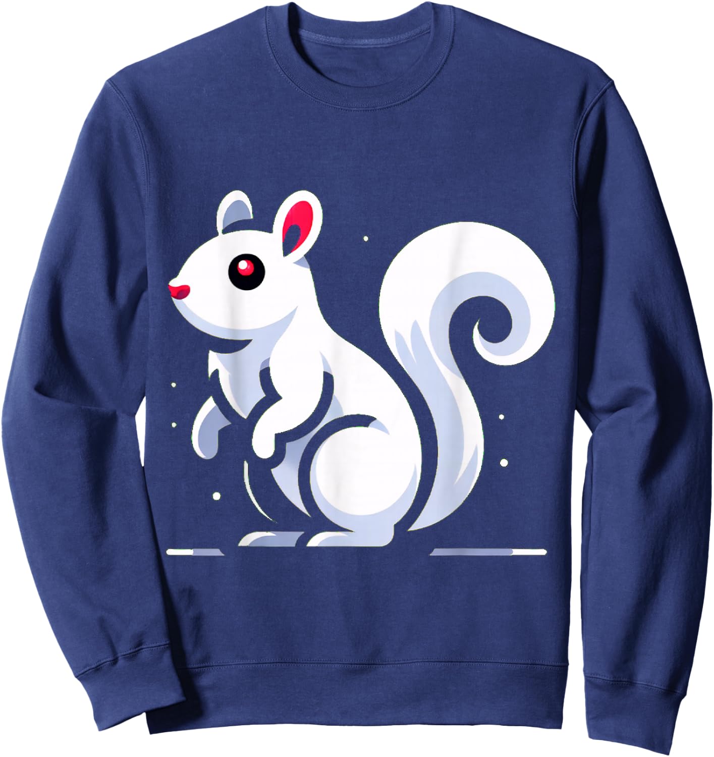Albino Squirrel Sweatshirt - Sweatshirt | Navy