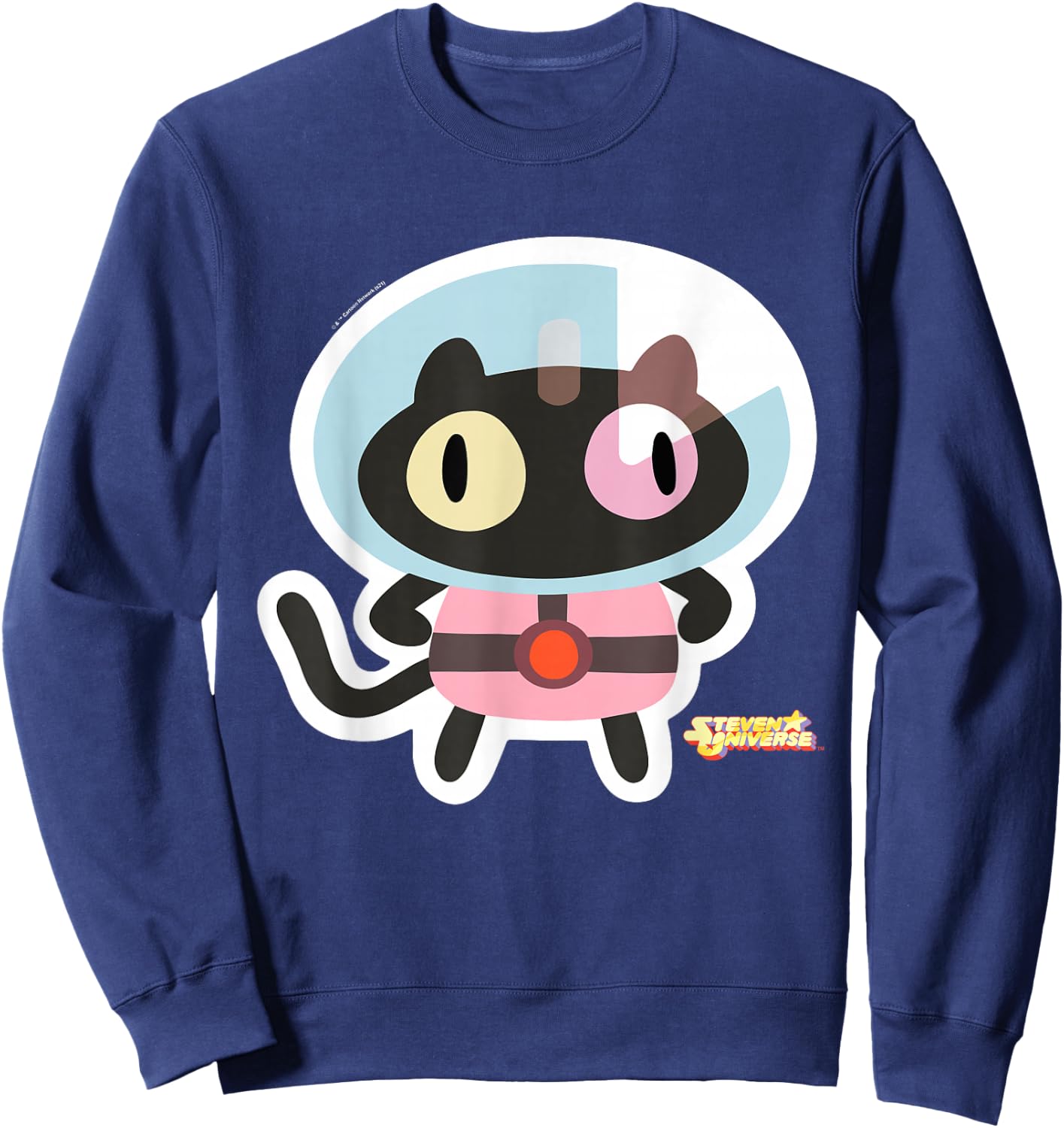 Steven Universe Cookie Cat Sweatshirt - Sweatshirt | Navy