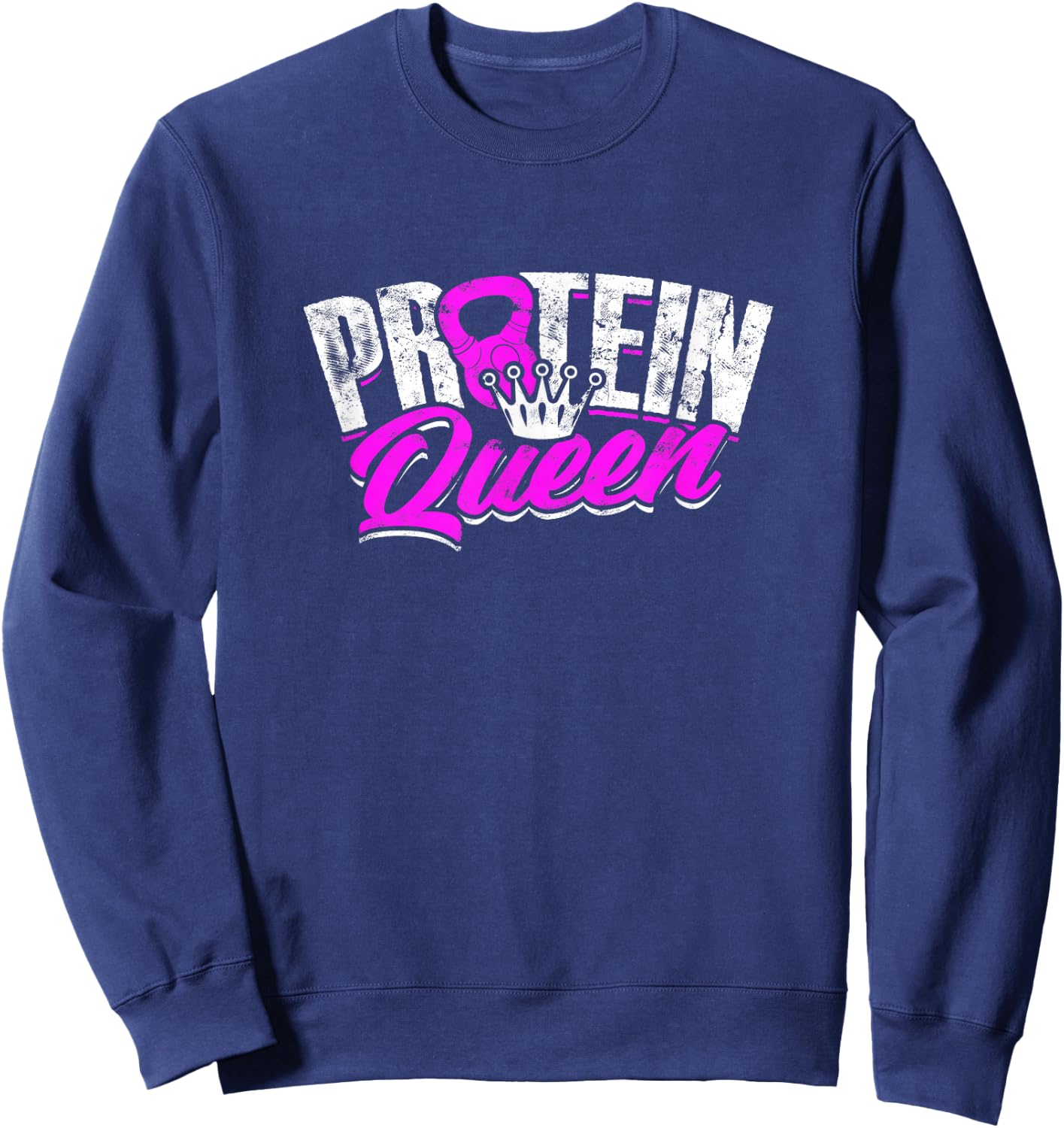 Protein Queen - Protein Sweatshirt - Sweatshirt | Navy