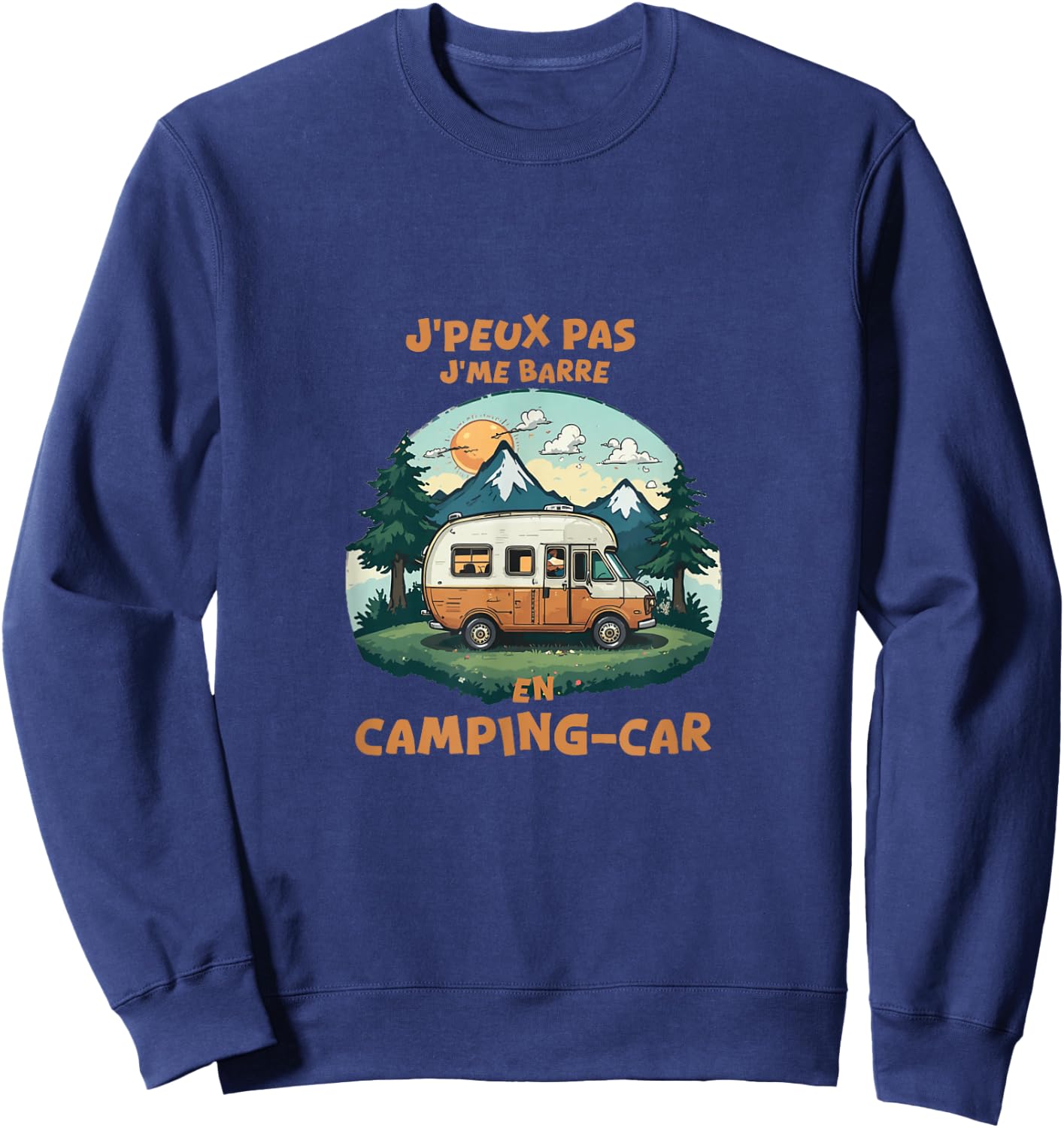 Camping-Car Sweatshirt - Sweatshirt | Navy