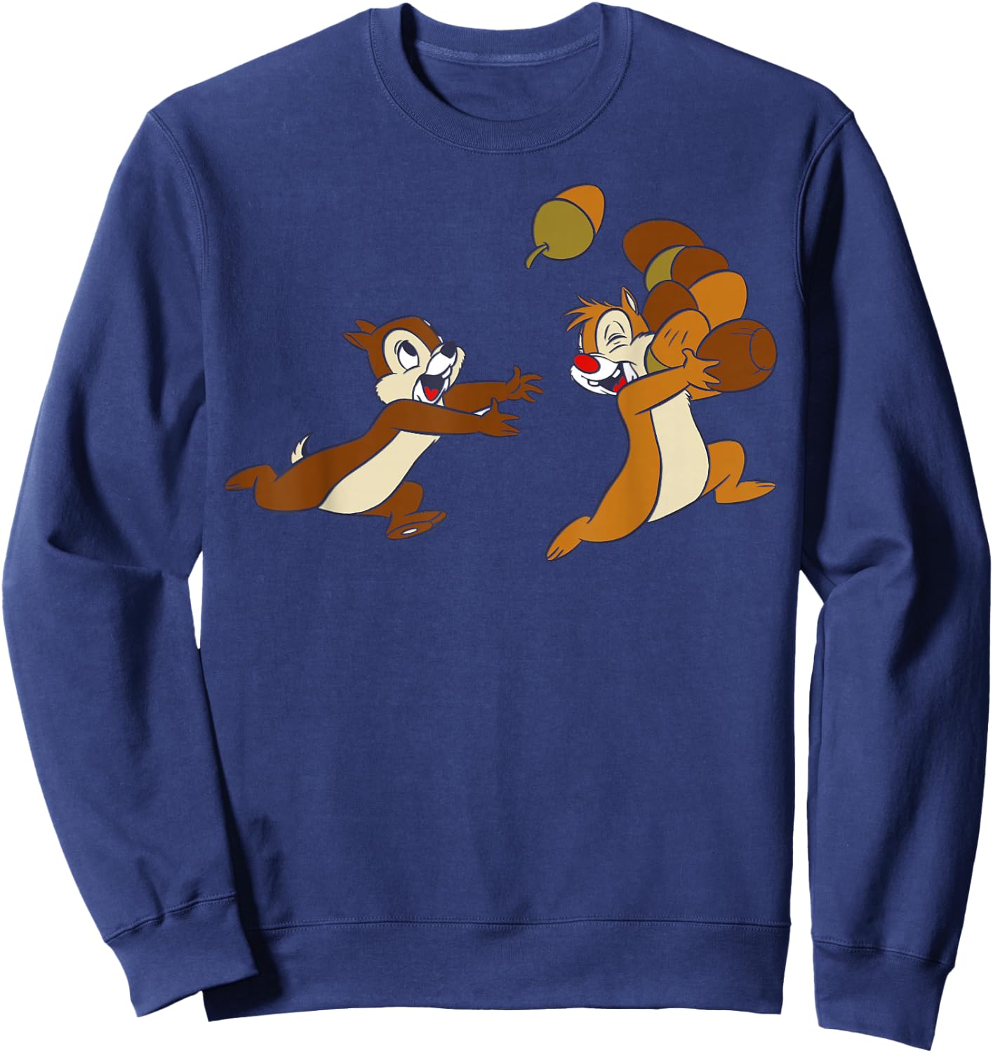 Disney Chip 'N Dale Acorn Chase Sweatshirt - Sweatshirt | Navy