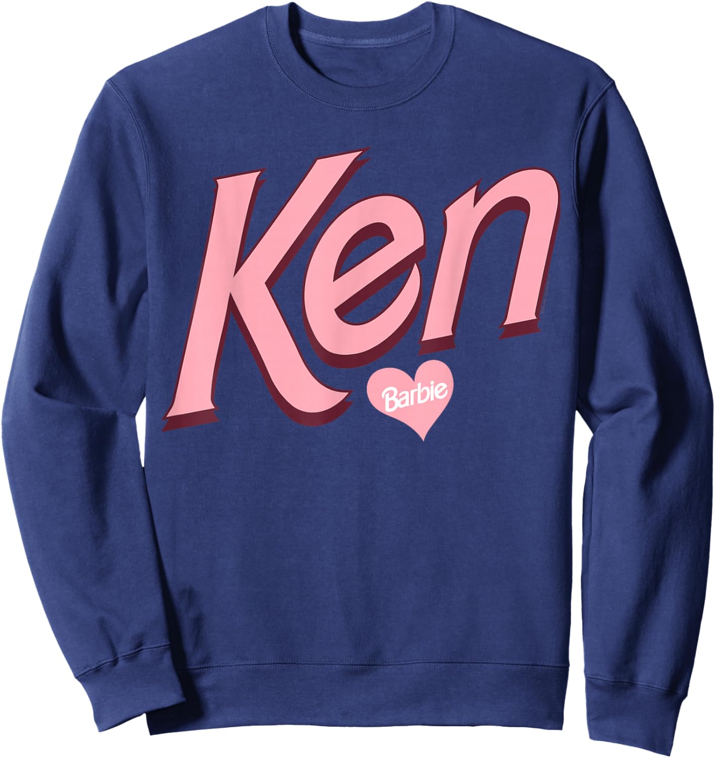 Barbie Valentine's Day Ken Love , black Sweatshirt - Sweatshirt | Navy