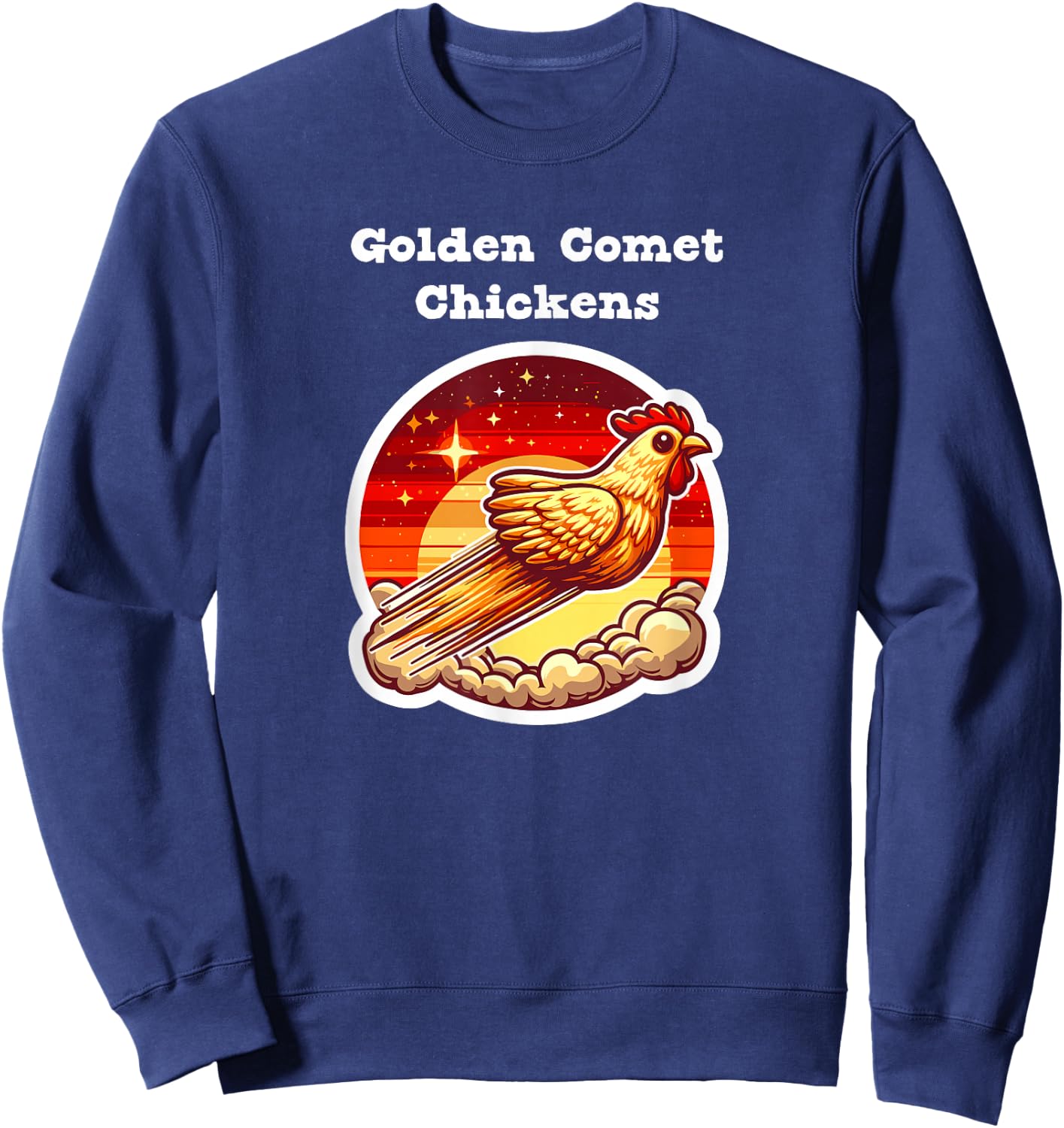 Golden Comet Chicken Sweatshirt - Sweatshirt | Navy