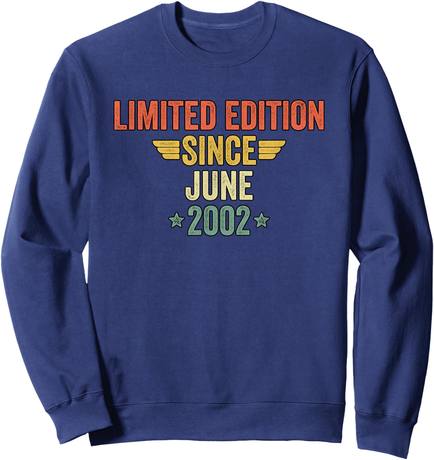Limited Edition Since June 2002 Sweatshirt - Sweatshirt | Navy