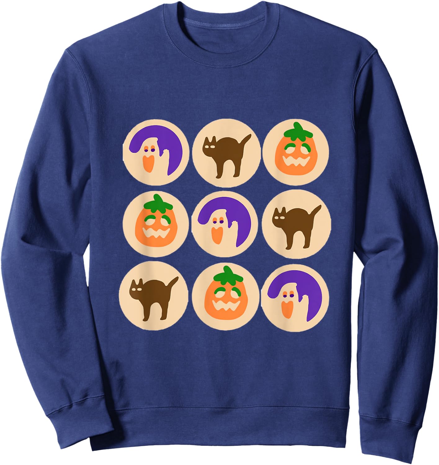 Sugar Cookie Halloween Merch Sweatshirt - Sweatshirt | Navy