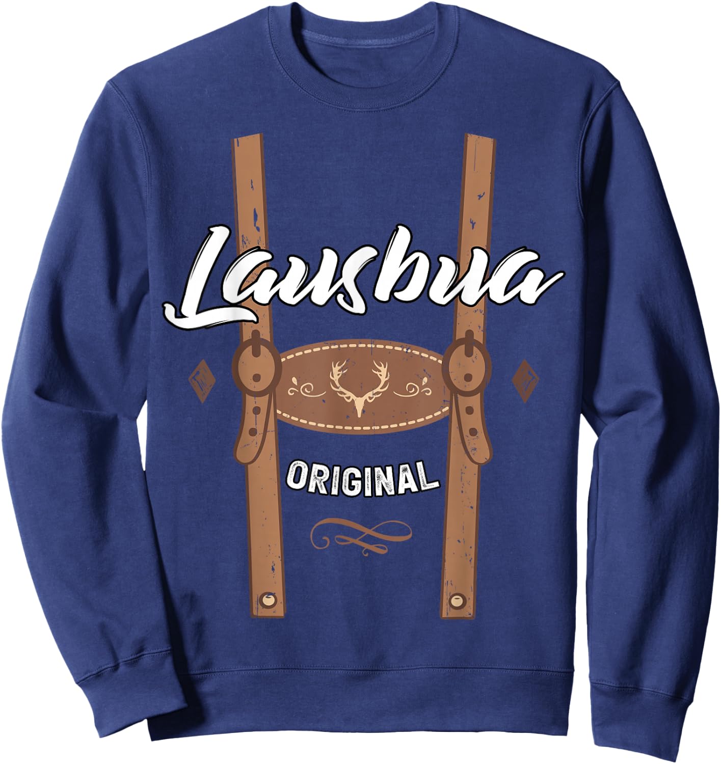 Lausbua Children's Costume for Boys, black Sweatshirt - Sweatshirt | Navy