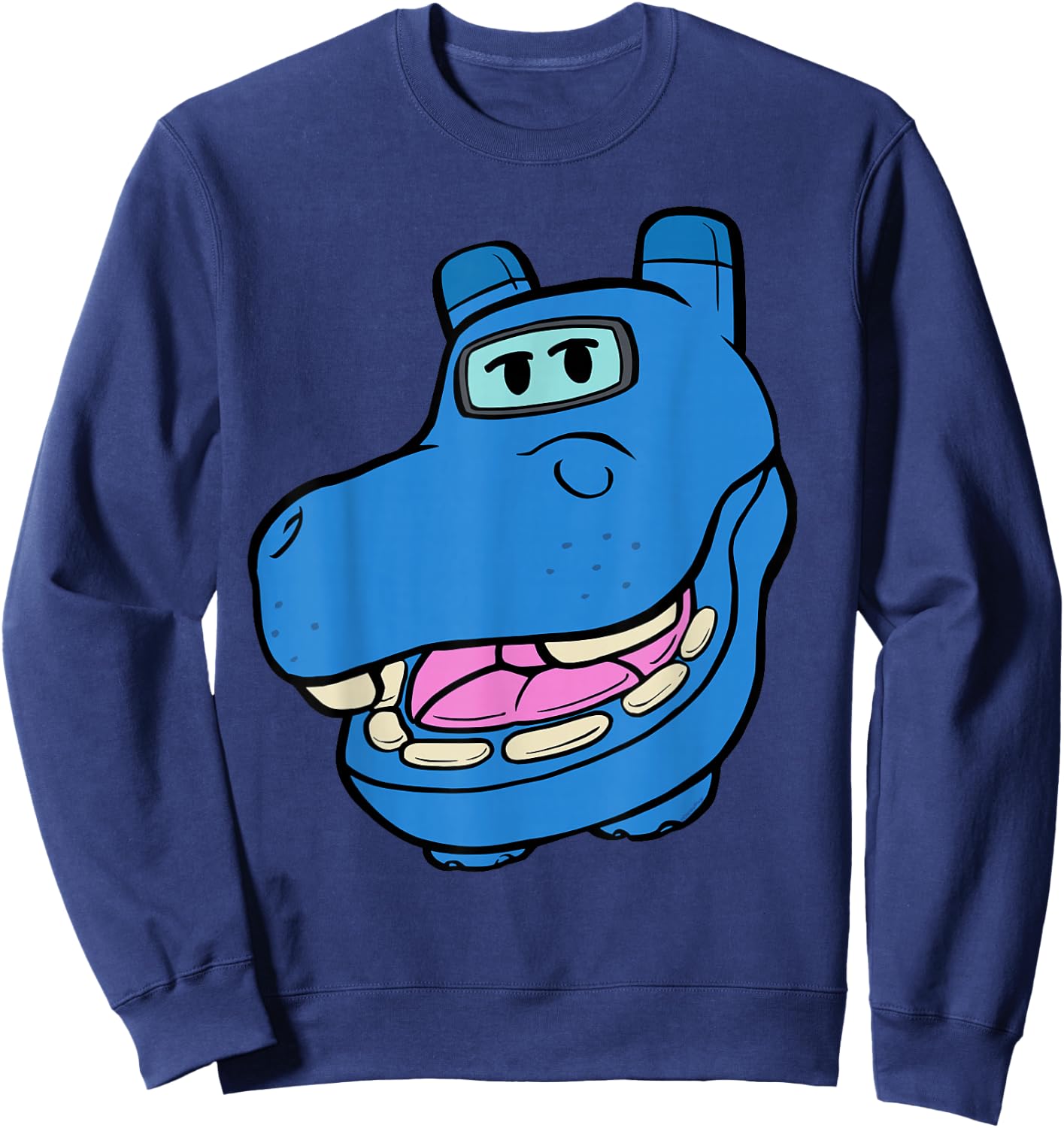 Disney and Pixar's Toy Story 5 Atlas Hippopotamus Big Pose Sweatshirt - Sweatshirt | Navy