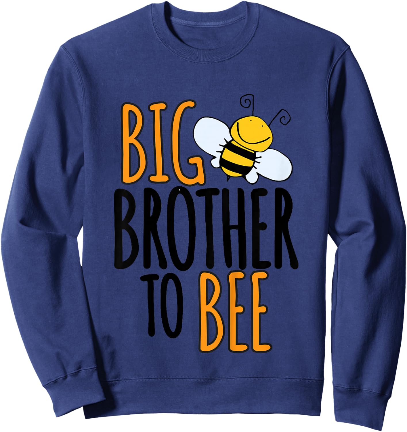 Kinder Big Brother To Bee Shirt New Big Brother to be Shirt Jungen Sweatshirt - Sweatshirt | Navy