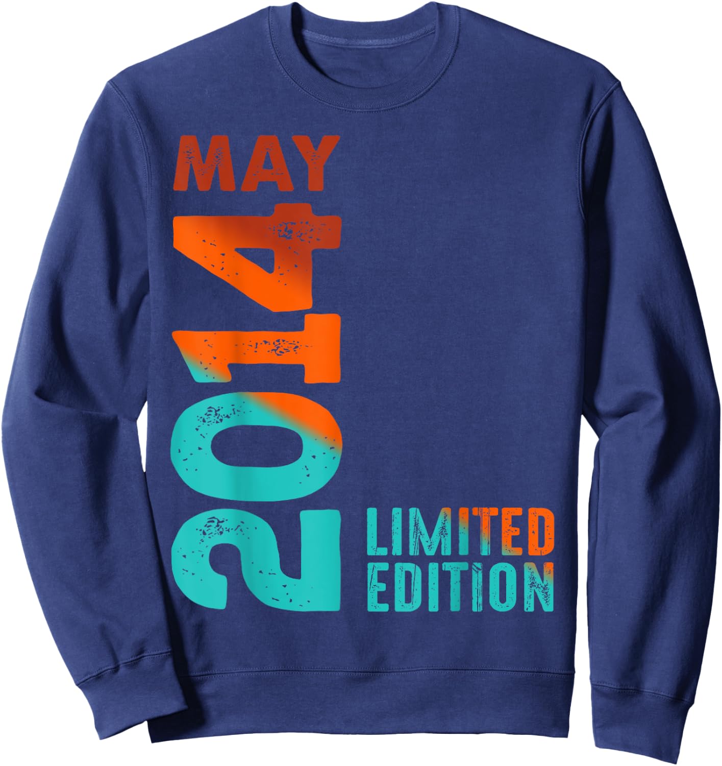 Limited Edition 2014 May 2014 Sweatshirt - Sweatshirt | Navy