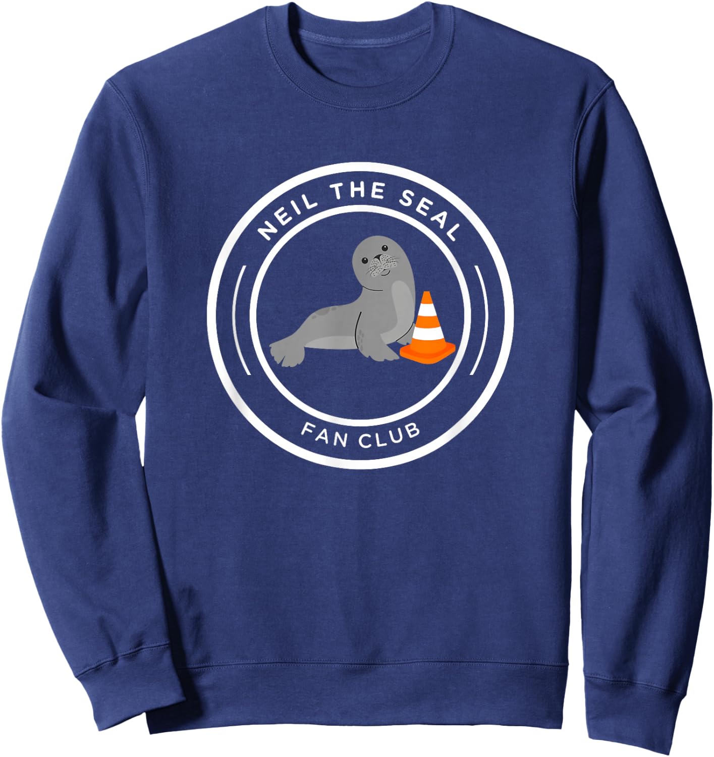 Neil the Seal Sweatshirt - Sweatshirt | Navy