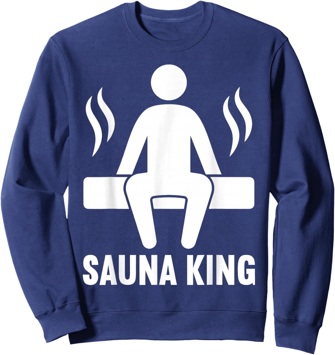 Sauna King Sauna Sweatshirt - Sweatshirt | Navy