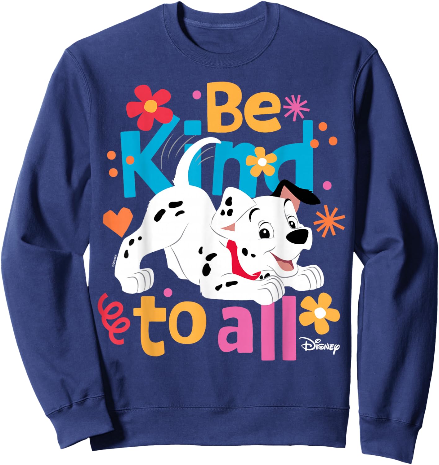 101 Dalmatians - Be Kind To All Sweatshirt - Sweatshirt | Navy