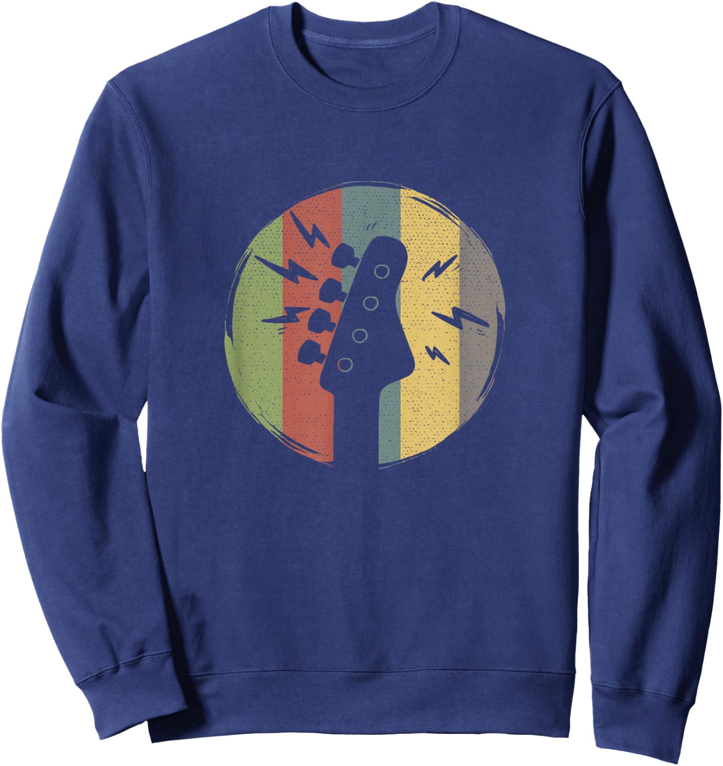 Bass Guitarist Musician Bass Guitar Player Strings Sweatshirt - Sweatshirt | Navy