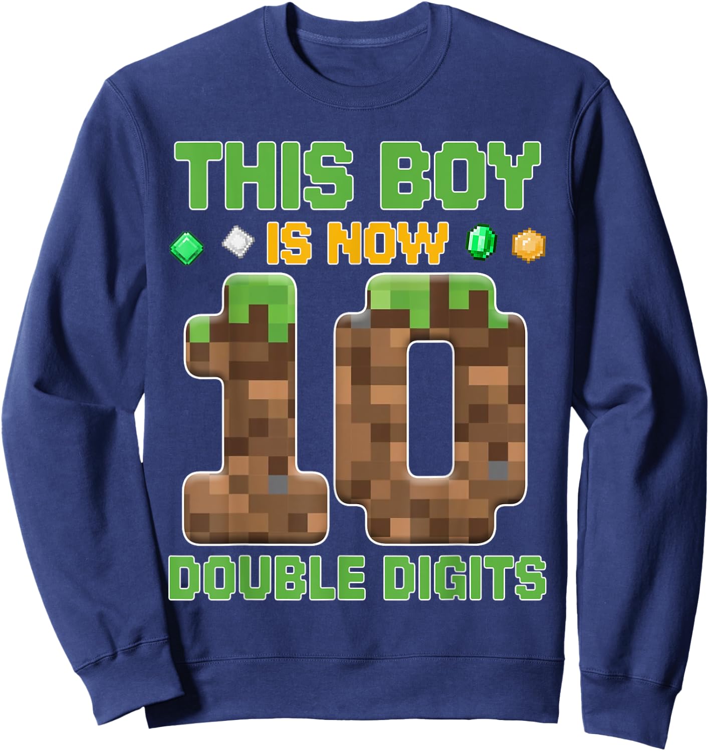 Pixel Sweatshirt - Sweatshirt | Navy