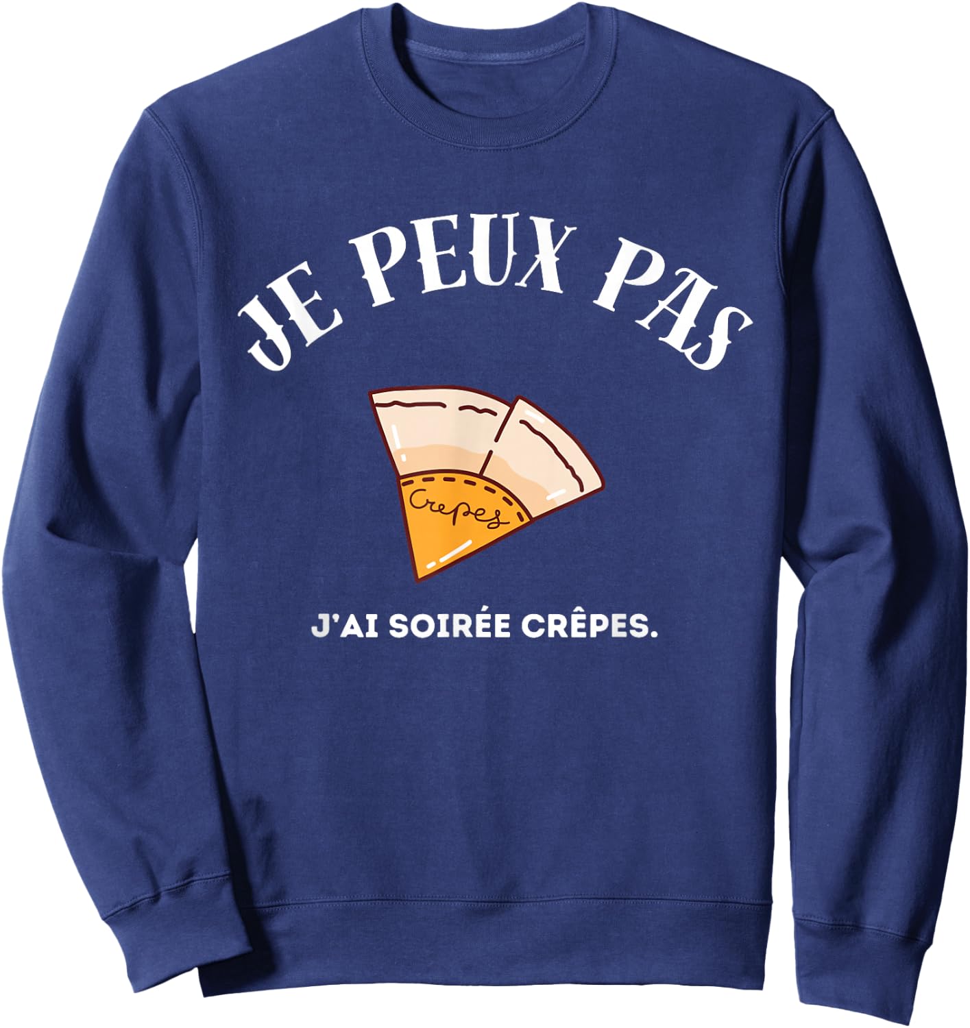 I can't, I have pancake party. Sweatshirt - Sweatshirt | Navy