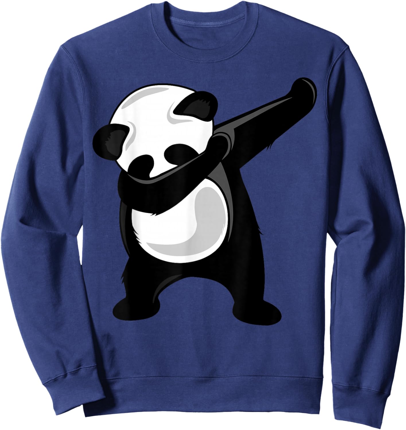 Dabbing Panda Cute Giant Panda Bear Dab Dance Sweatshirt - Sweatshirt | Navy