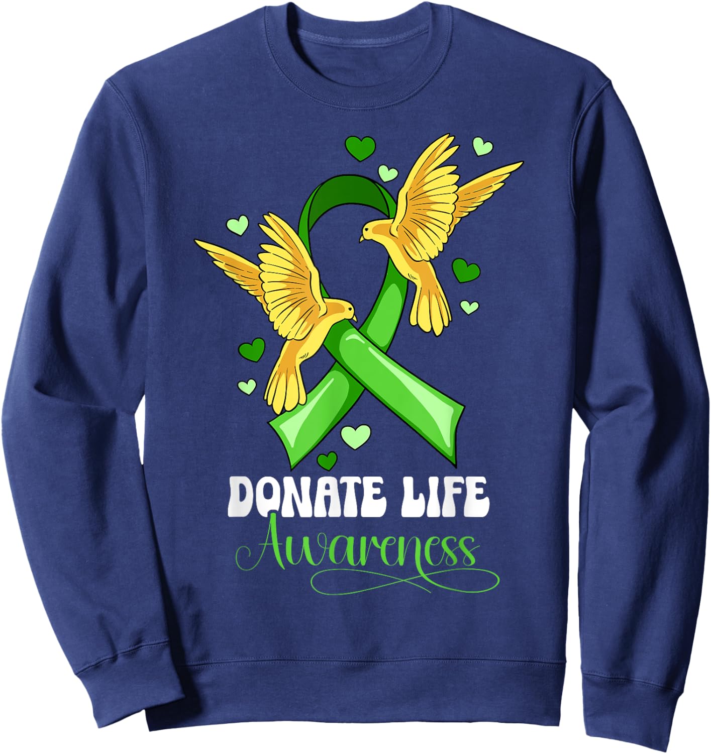 Donate Life Sweatshirt - Sweatshirt | Navy