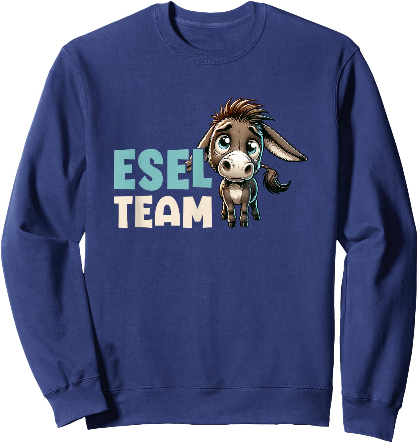 Donkey Team Donkey Farm Agriculture House Donkey Sweatshirt - Sweatshirt | Navy