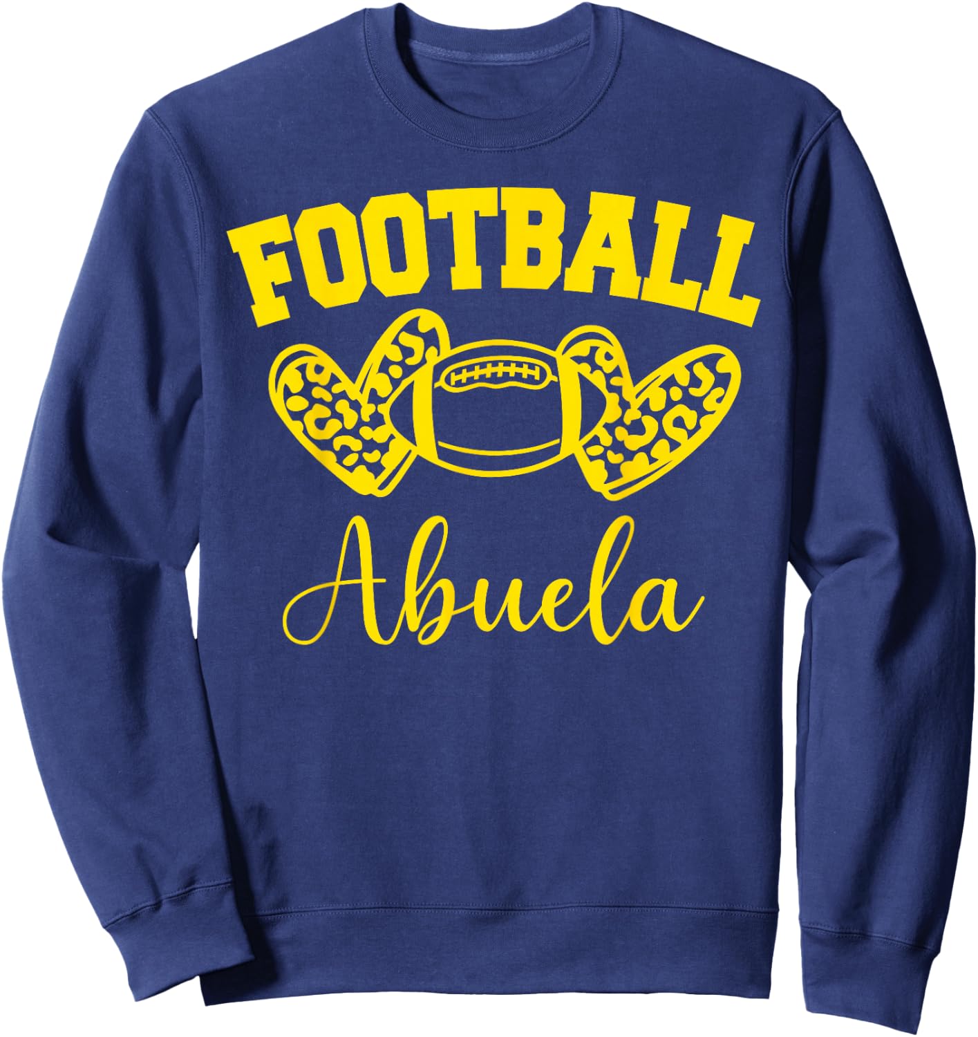 American Football Abuela Football Family Matching Sweatshirt - Sweatshirt | Navy
