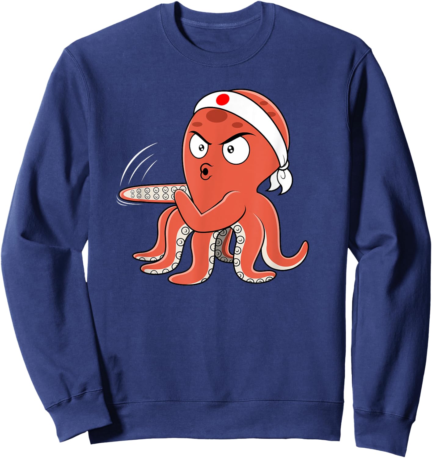 Octopus Sports Karate Japanese Hobby Sweatshirt - Sweatshirt | Navy