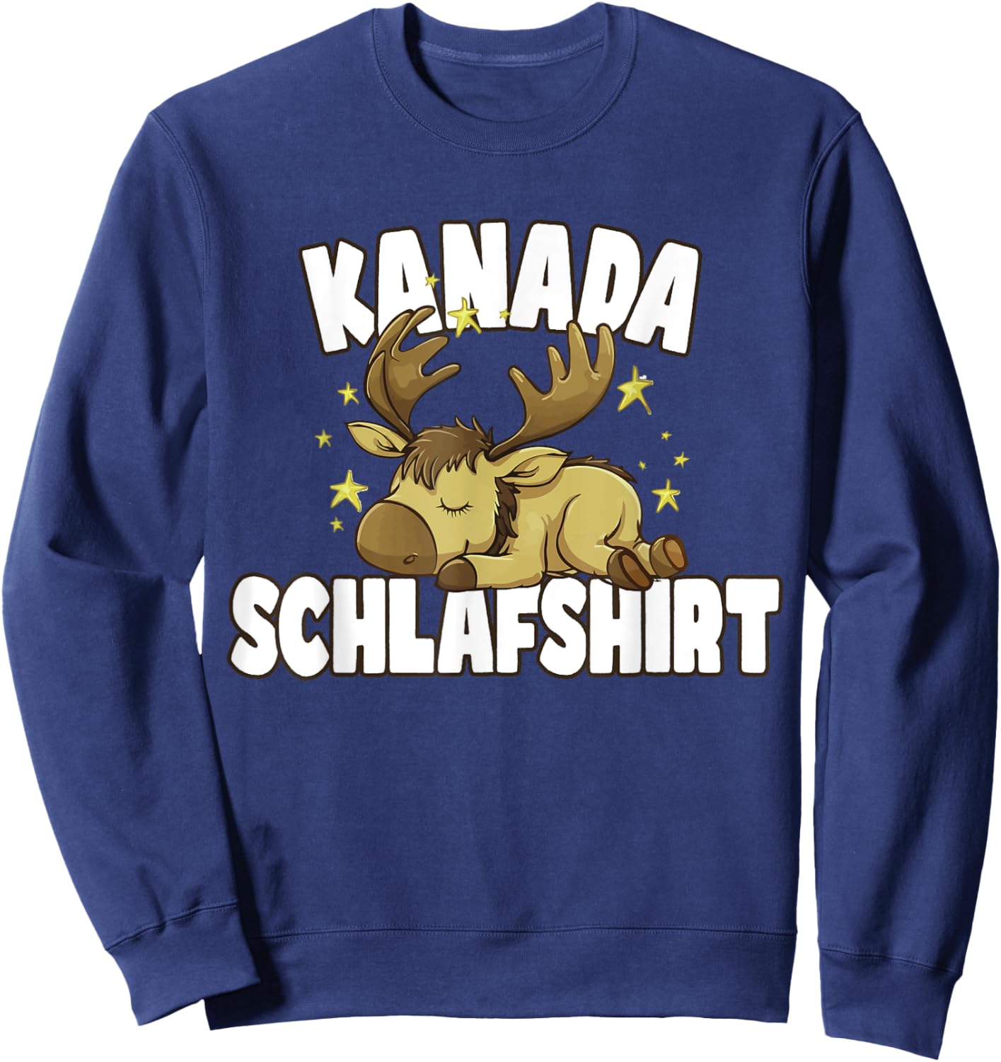 Funny Canada Sleep Sweatshirt - Sweatshirt | Navy
