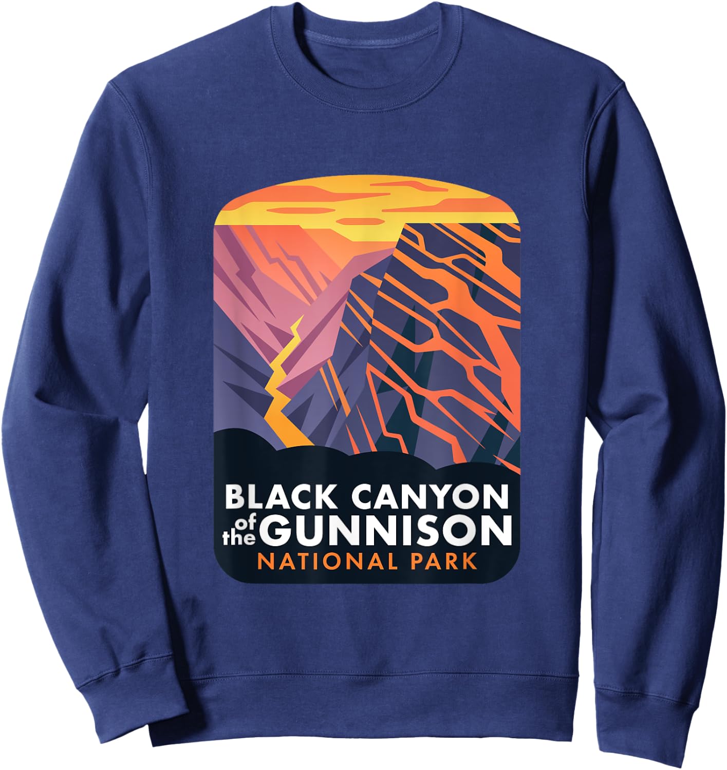 Black Canyon of the Gunnison National Park Sweatshirt - Sweatshirt | Navy