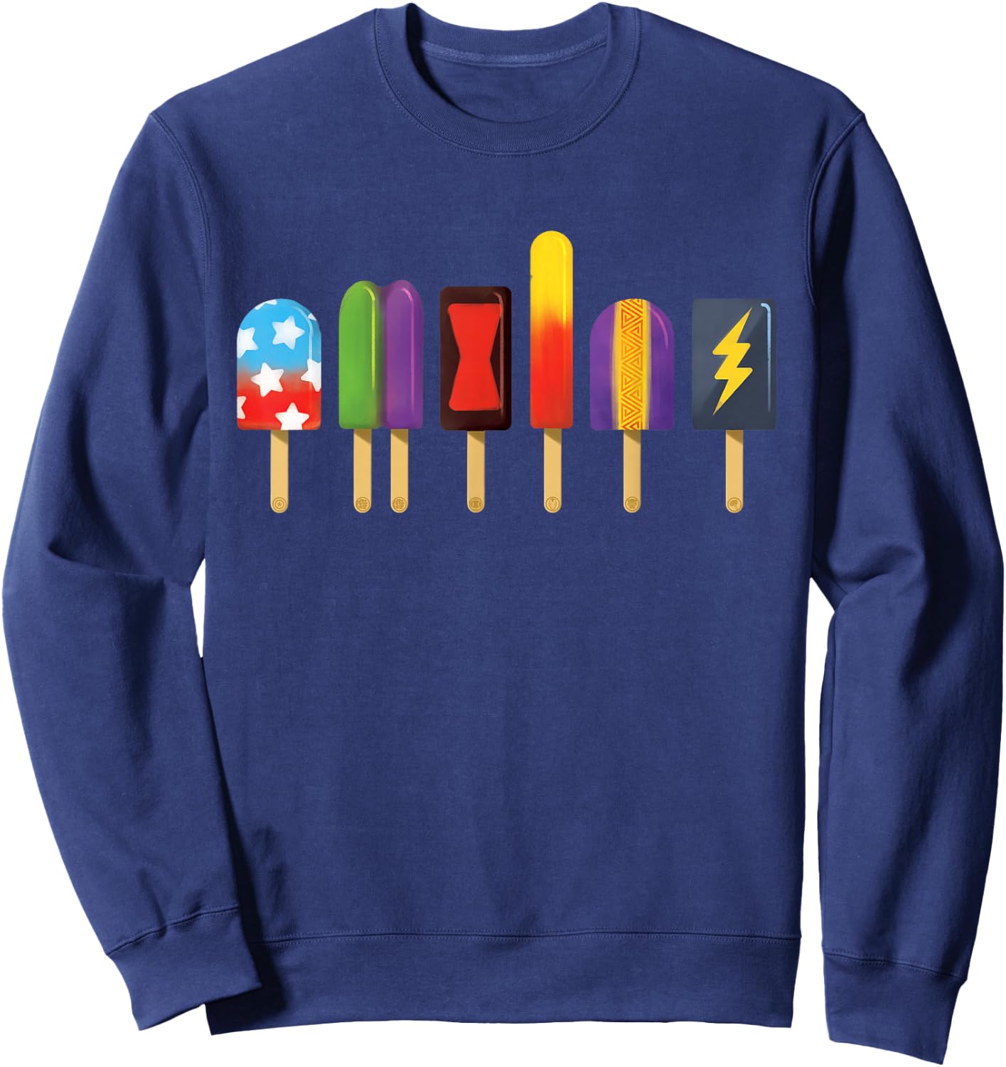 Marvel Avengers Ice Lolly , black Sweatshirt - Sweatshirt | Navy