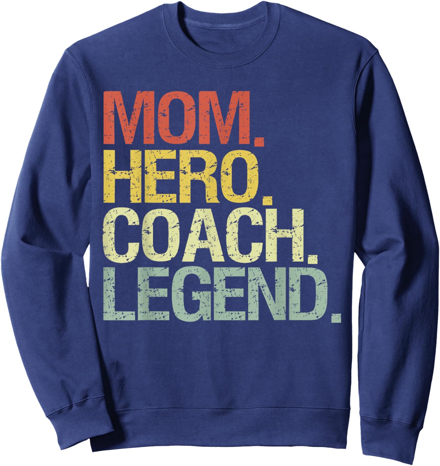 Mom Coach Mother Coach Sweatshirt - Sweatshirt | Navy
