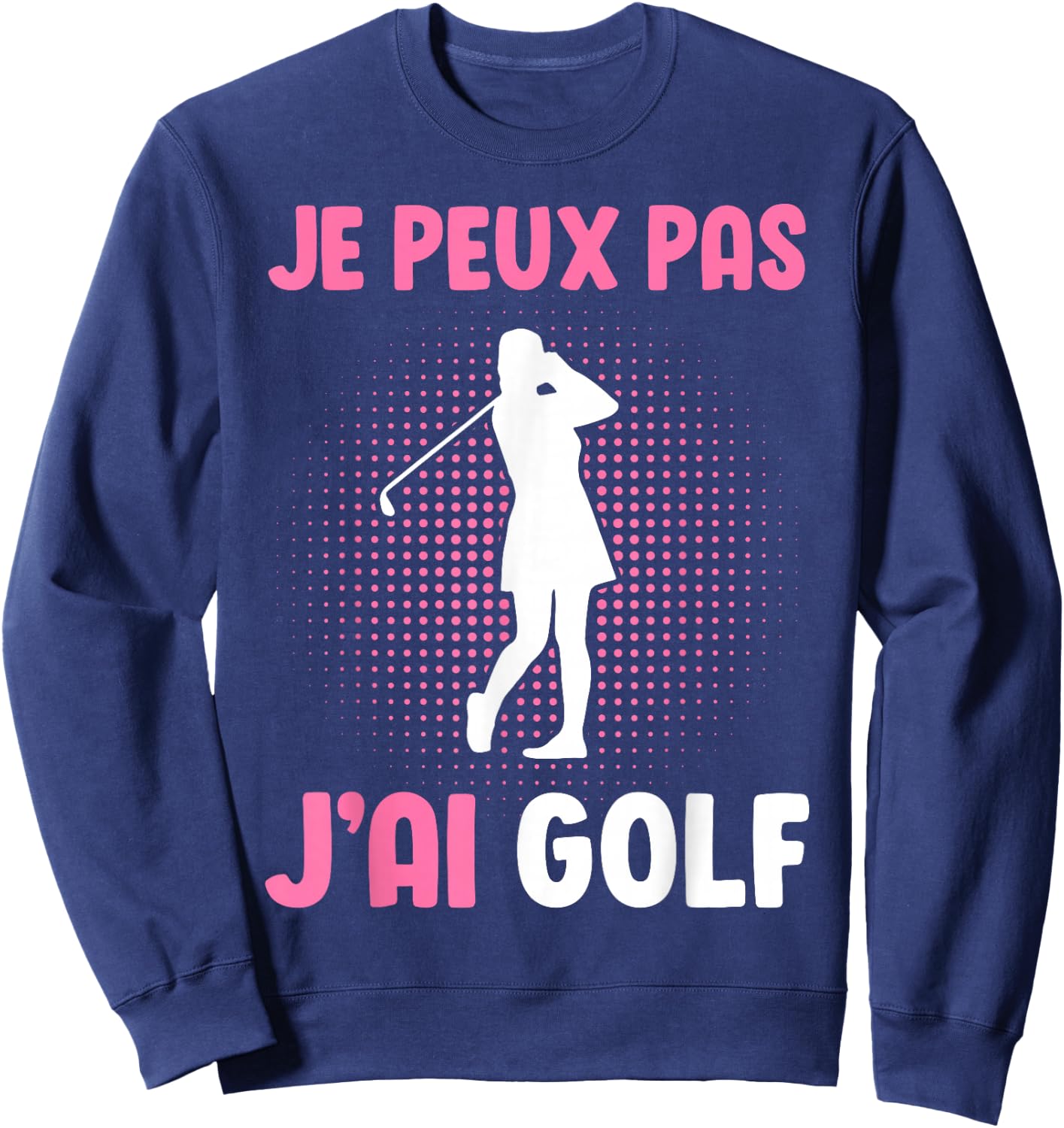 Je Peux Pas J'Ai Golf Women's Girl's , Black, S Sweatshirt - Sweatshirt | Navy