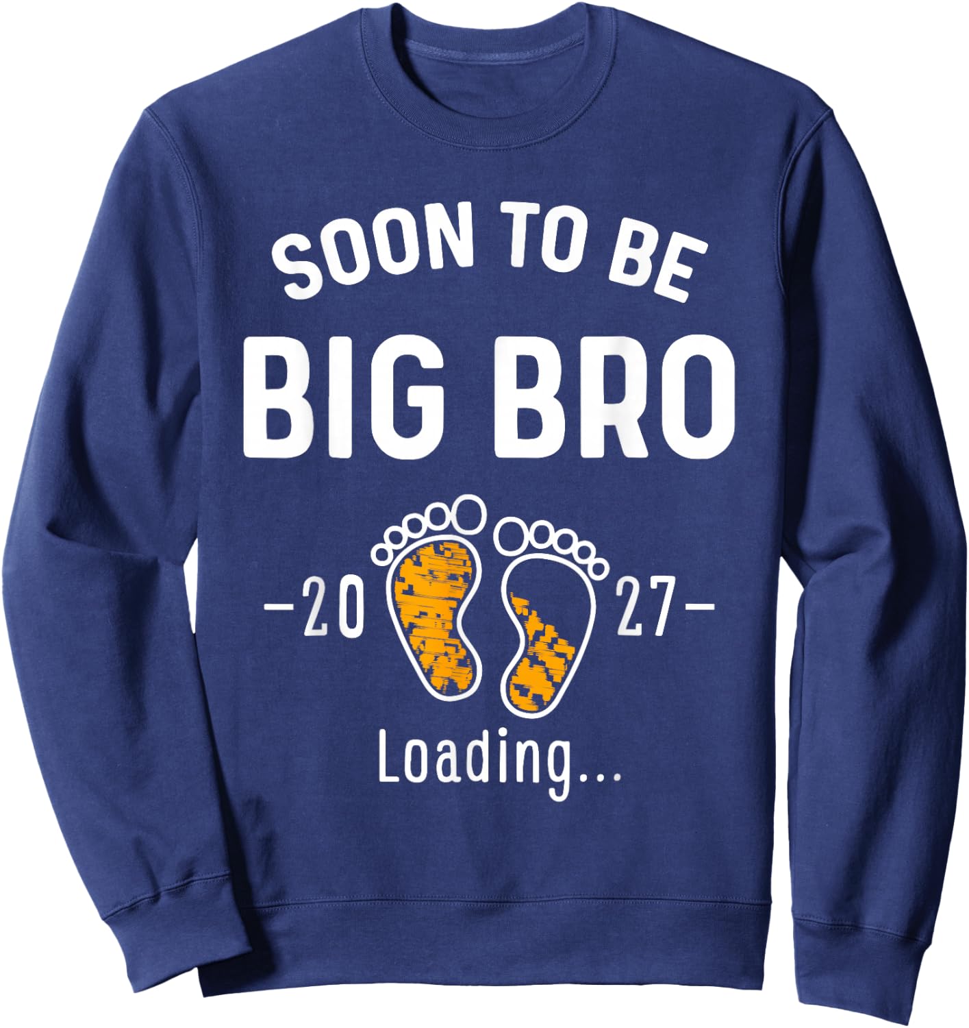 Loading First Time Brother Sweatshirt - Sweatshirt | Navy