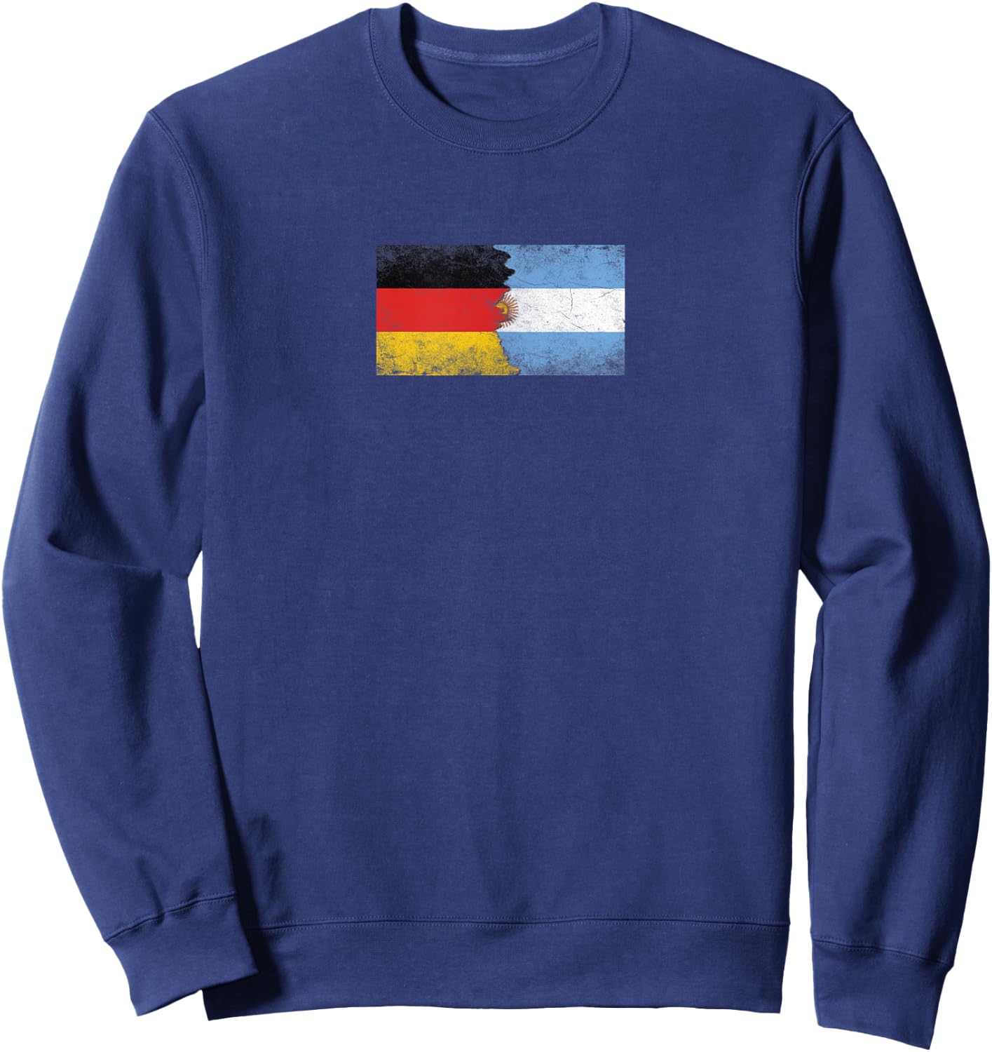 Deutschland & Argentinien Flaggen - Deutsch Argentinien, Argentinien Sweatshirt - Sweatshirt | Navy