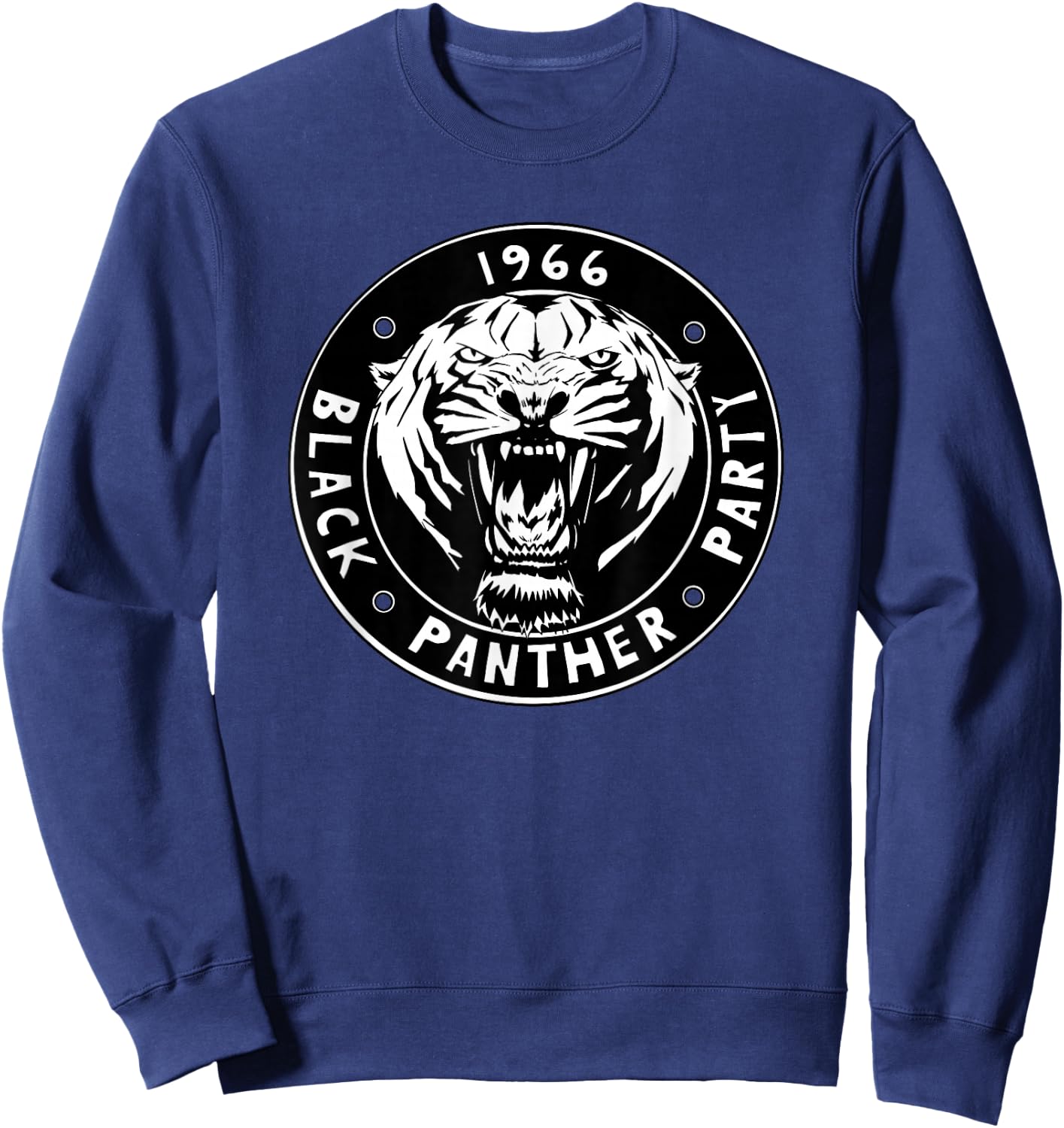 Black History Panther Party Logo 1966 Oakland California Sweatshirt - Sweatshirt | Navy