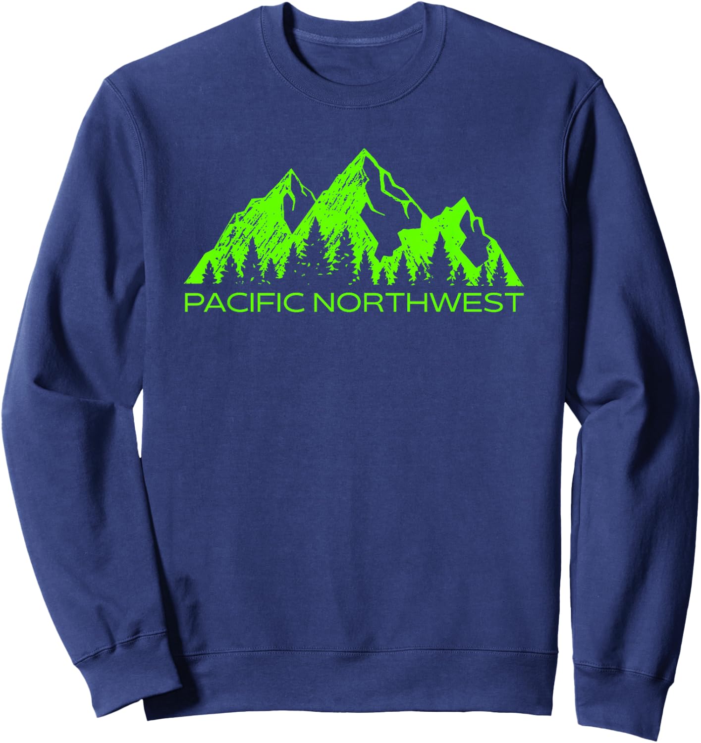 Pacific Northwest Shirt | Cool PNW Gift | Pacific Northwest Sweatshirt - Sweatshirt | Navy
