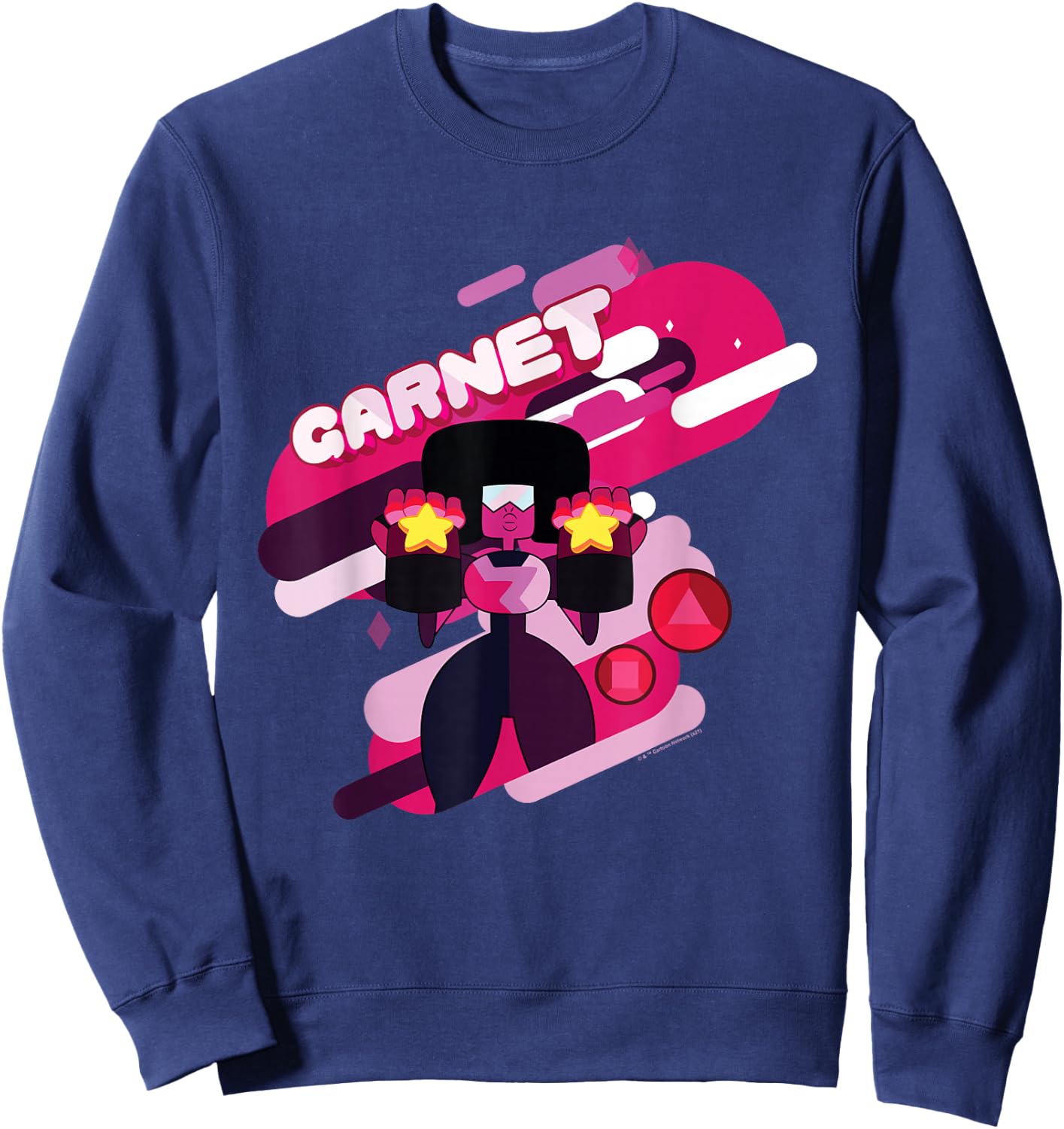 Steven Universe Garnet Power Sweatshirt - Sweatshirt | Navy