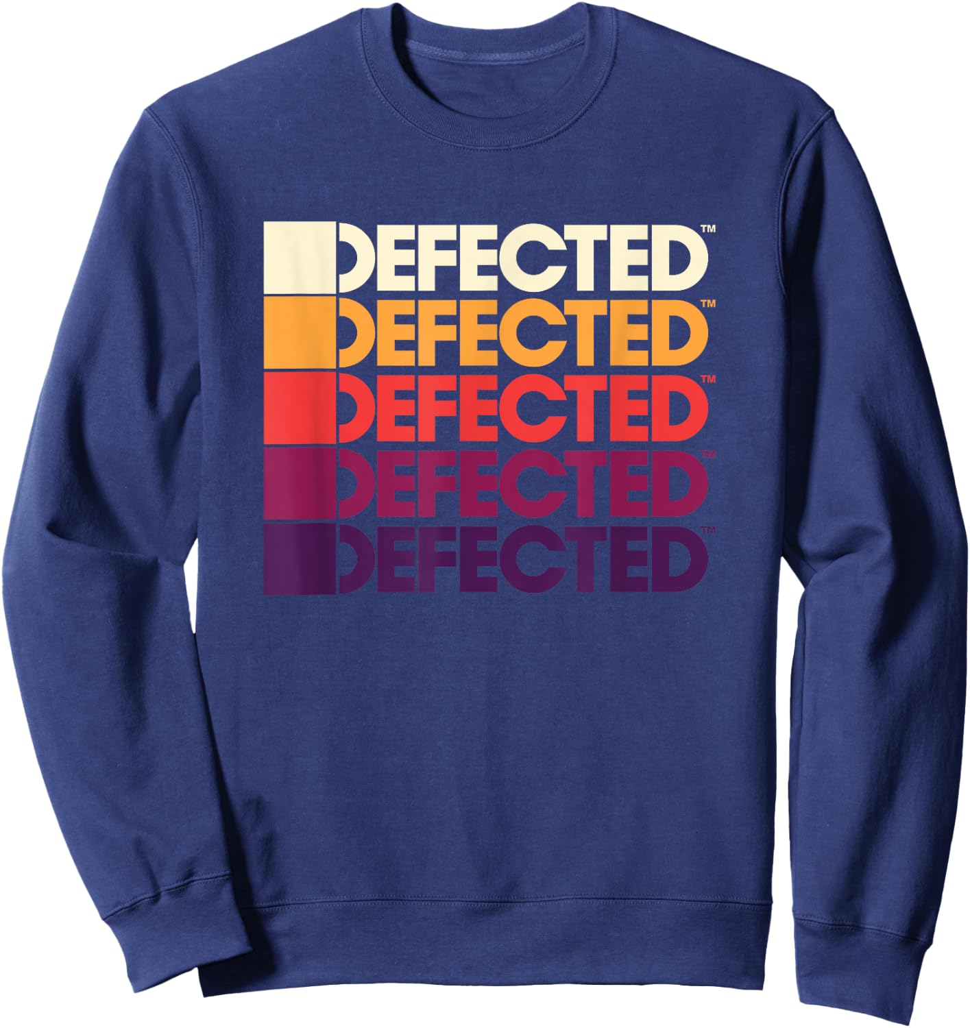Defective Tones Logo Sweatshirt - Sweatshirt | Navy