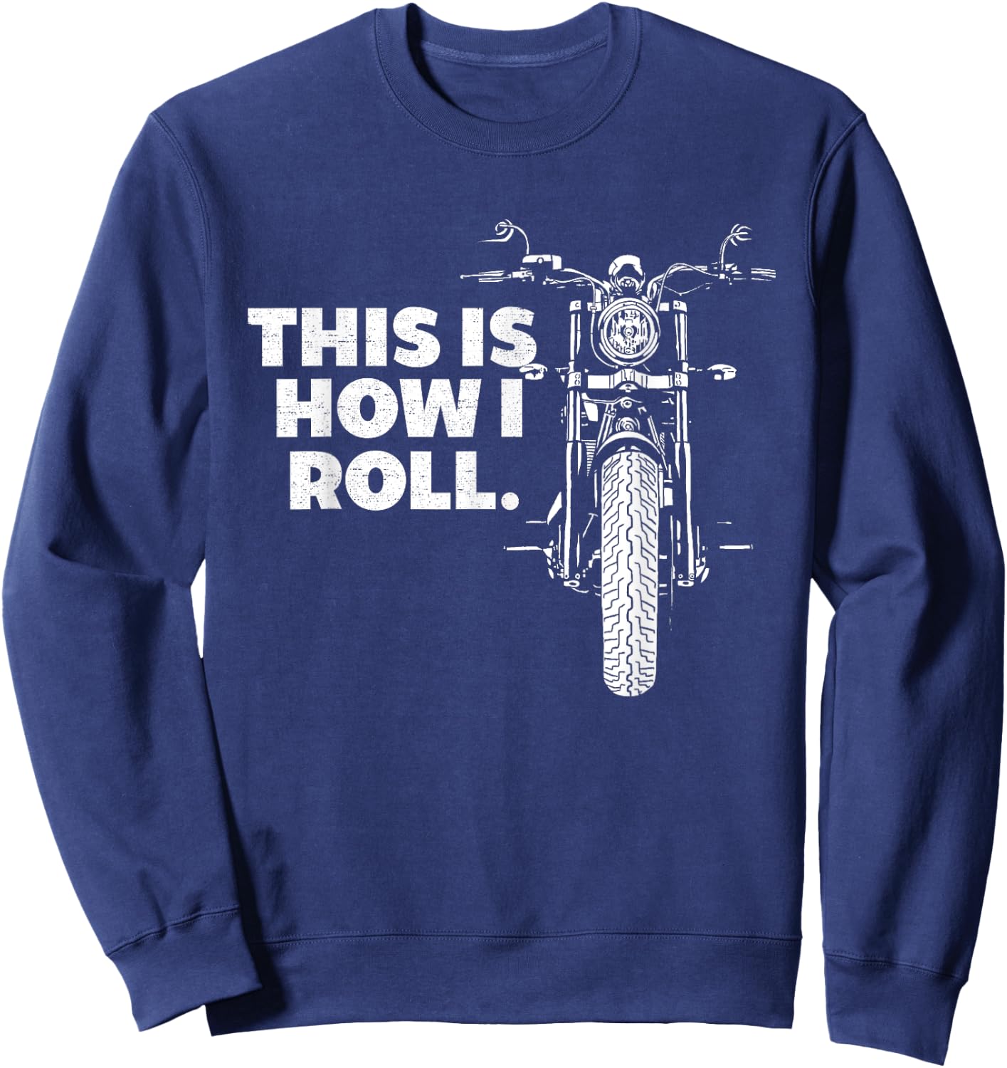Motorcycle Apparel - Motorcycle Sweatshirt - Sweatshirt | Navy