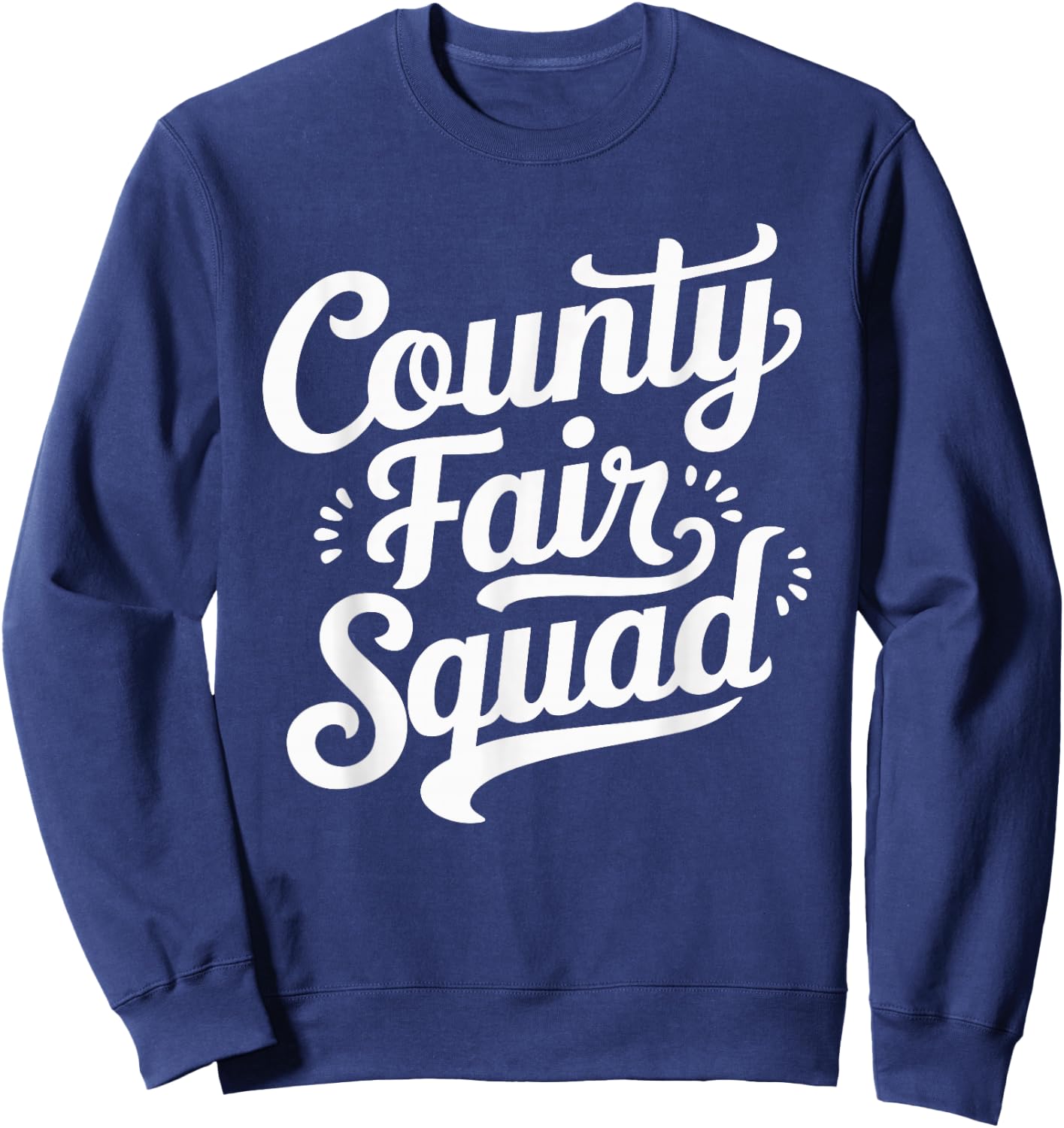 County Fair Squad Sweatshirt - Sweatshirt | Navy