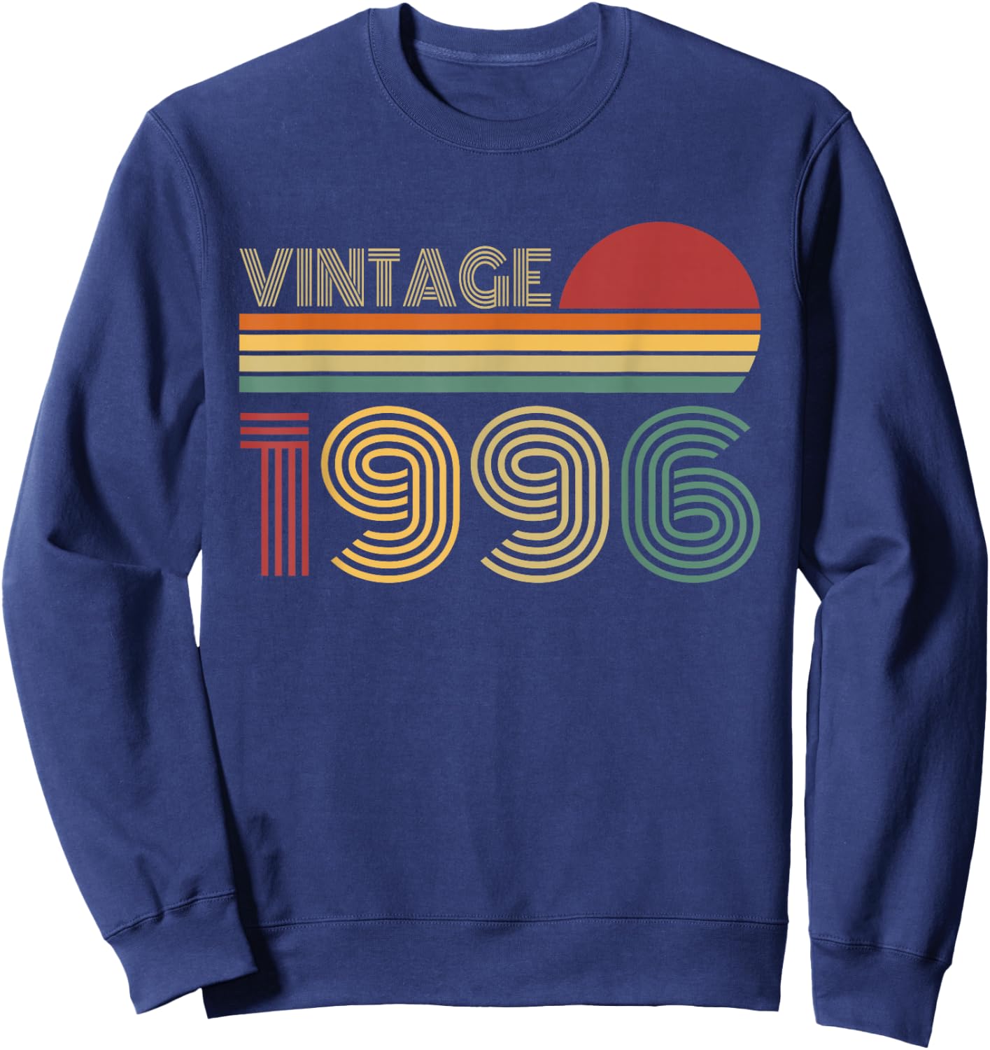30 Ans Anniversaire Cadeau Rétro Vintage 1996 Hommes Femmes Sweatshirt - Sweatshirt | Navy