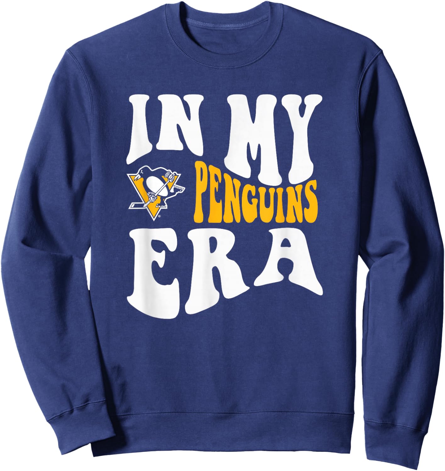 Pittsburgh Penguins Era Black Officially Licensed Sweatshirt - Sweatshirt | Navy