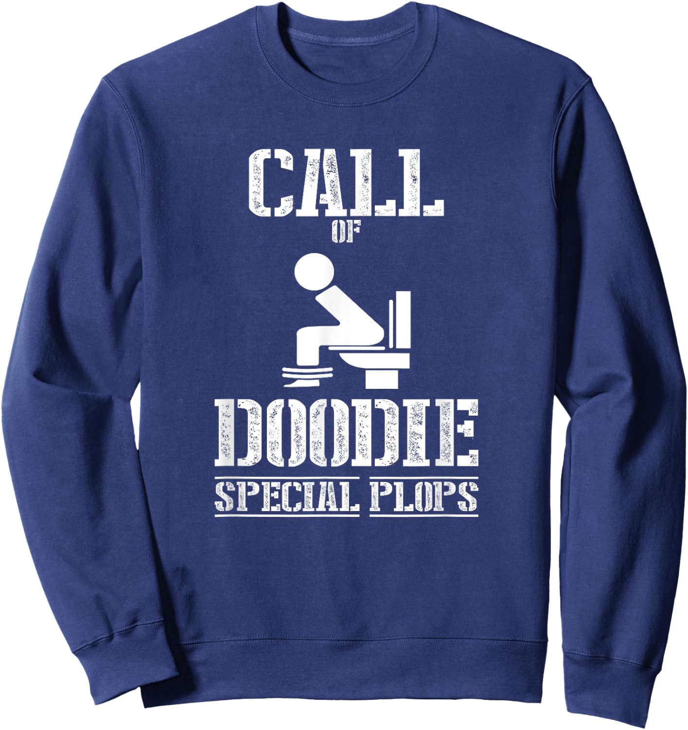 Call Of Doodie Special Plops Duty Sweatshirt - Sweatshirt | Navy