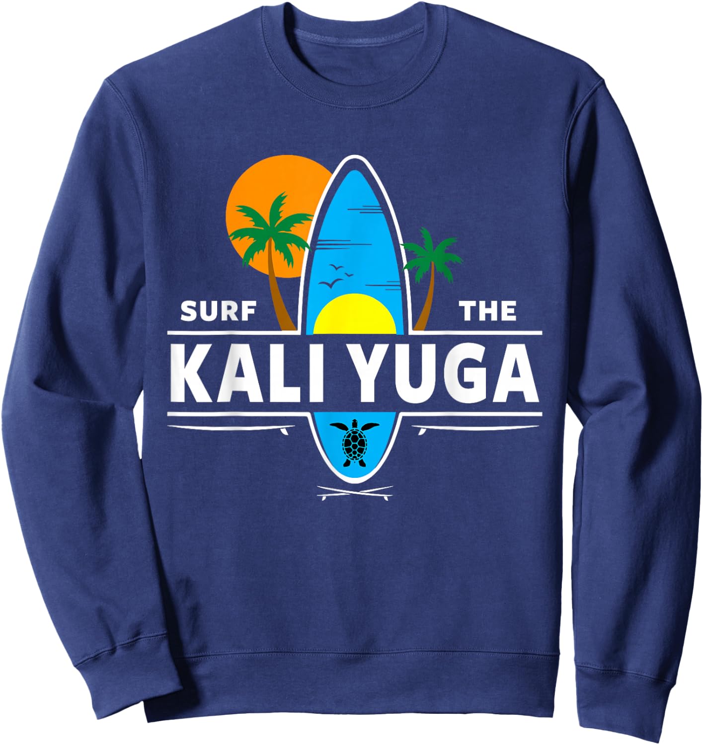 The Kali Yuga Surf Club Shirts Clothing & Store Sweatshirt - Sweatshirt | Navy