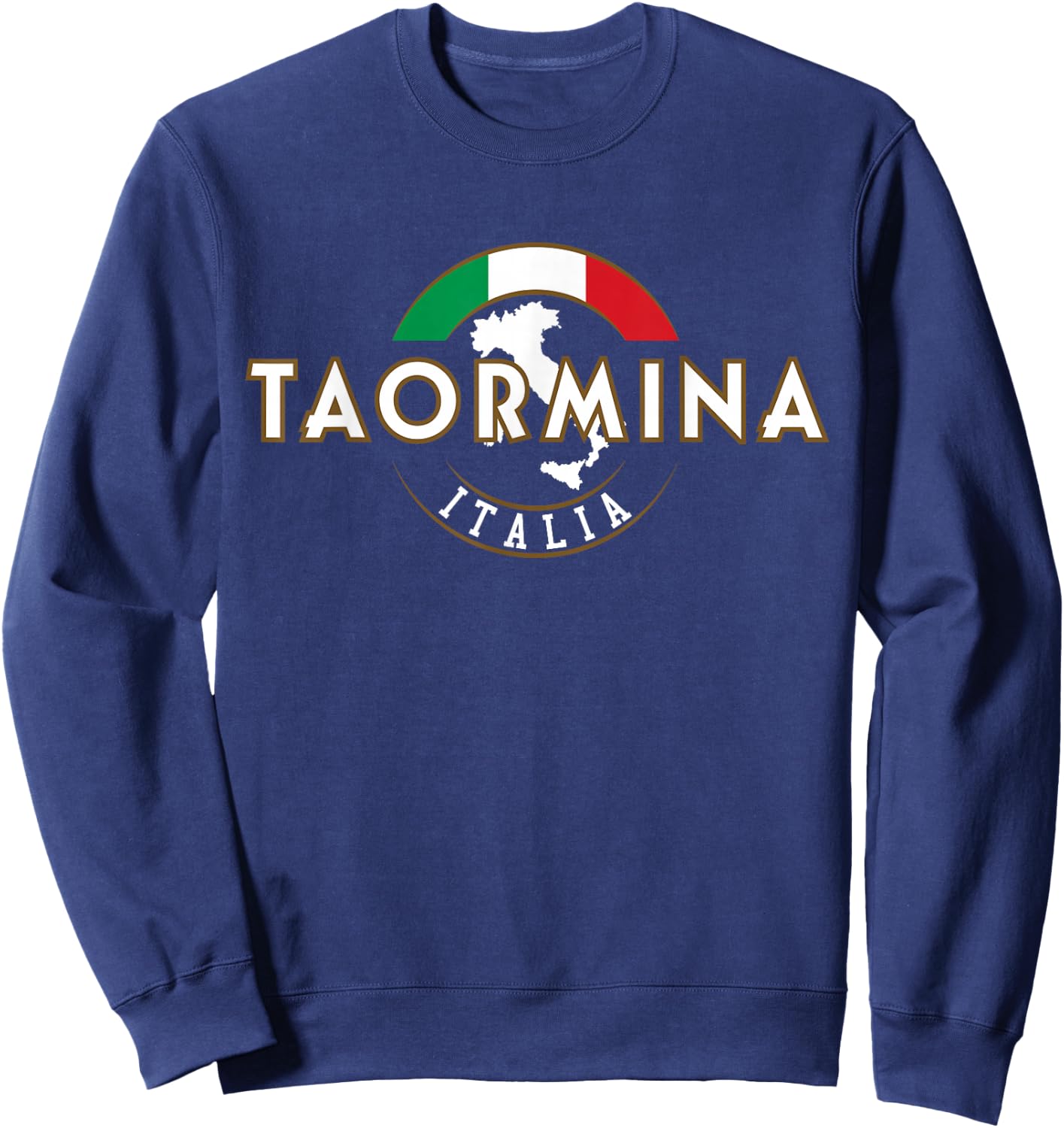 Taormina Italia Italy Sweatshirt - Sweatshirt | Navy