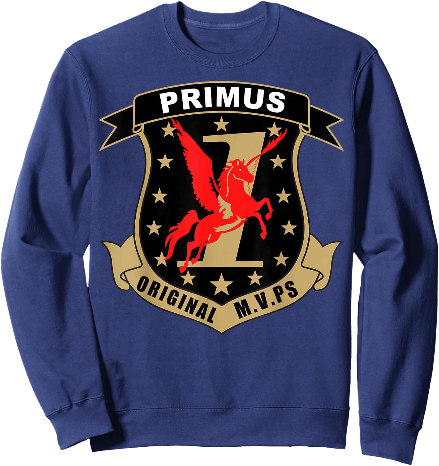 Battlestar Galactica Primus Original MVP , Black, S Sweatshirt - Sweatshirt | Navy