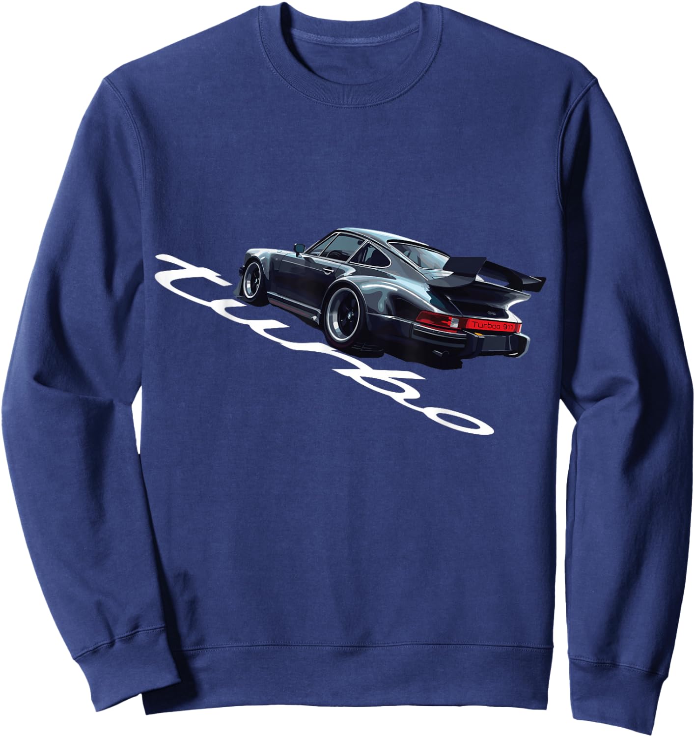 964 911 Sports Car Turbo , Black, S Sweatshirt - Sweatshirt | Navy