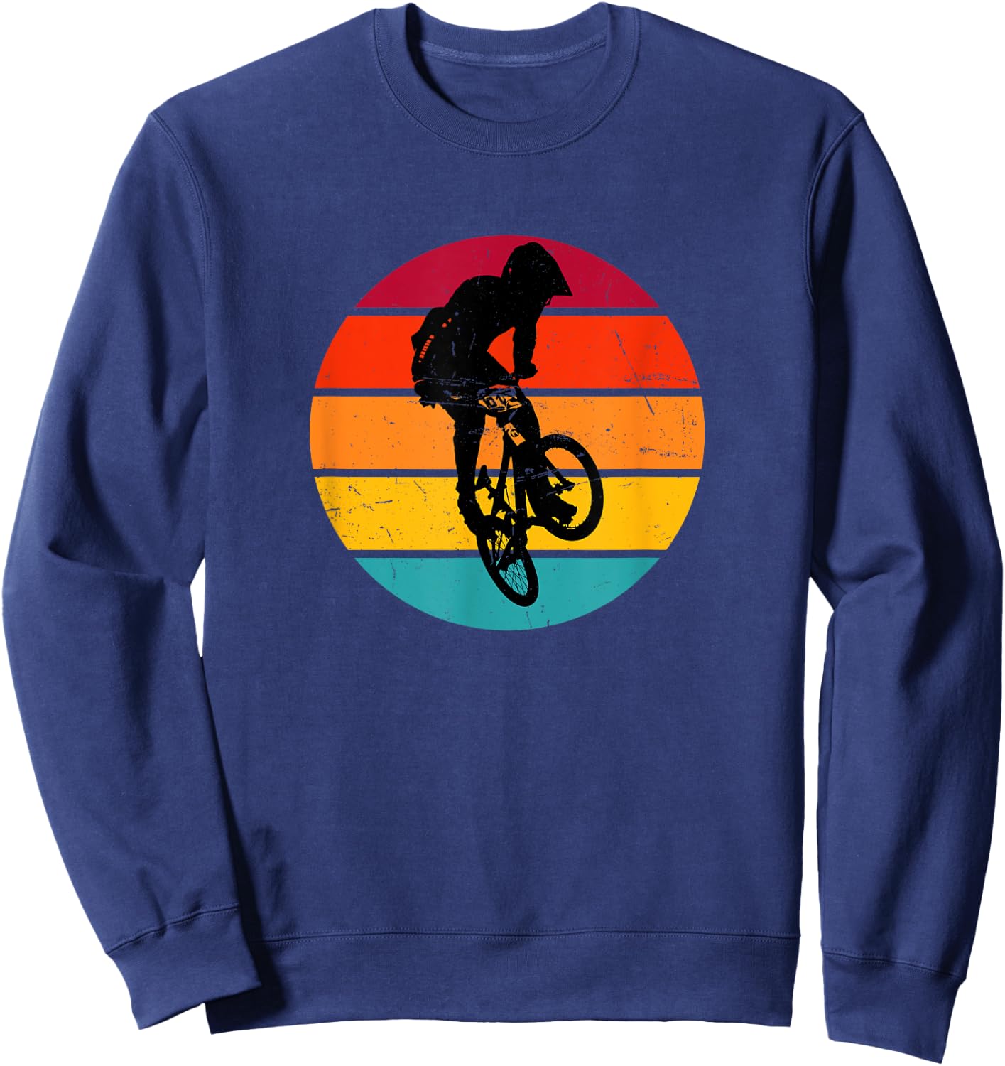 Radfahren Herren bmx bmx jungen Damen bmx fahrrad Sweatshirt - Sweatshirt | Navy