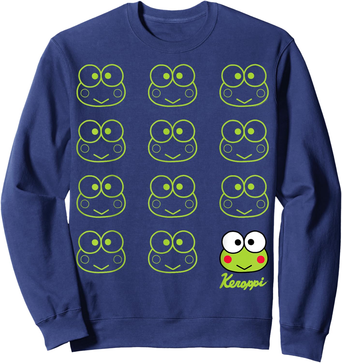 Keroppi Real Sweatshirt - Sweatshirt | Navy