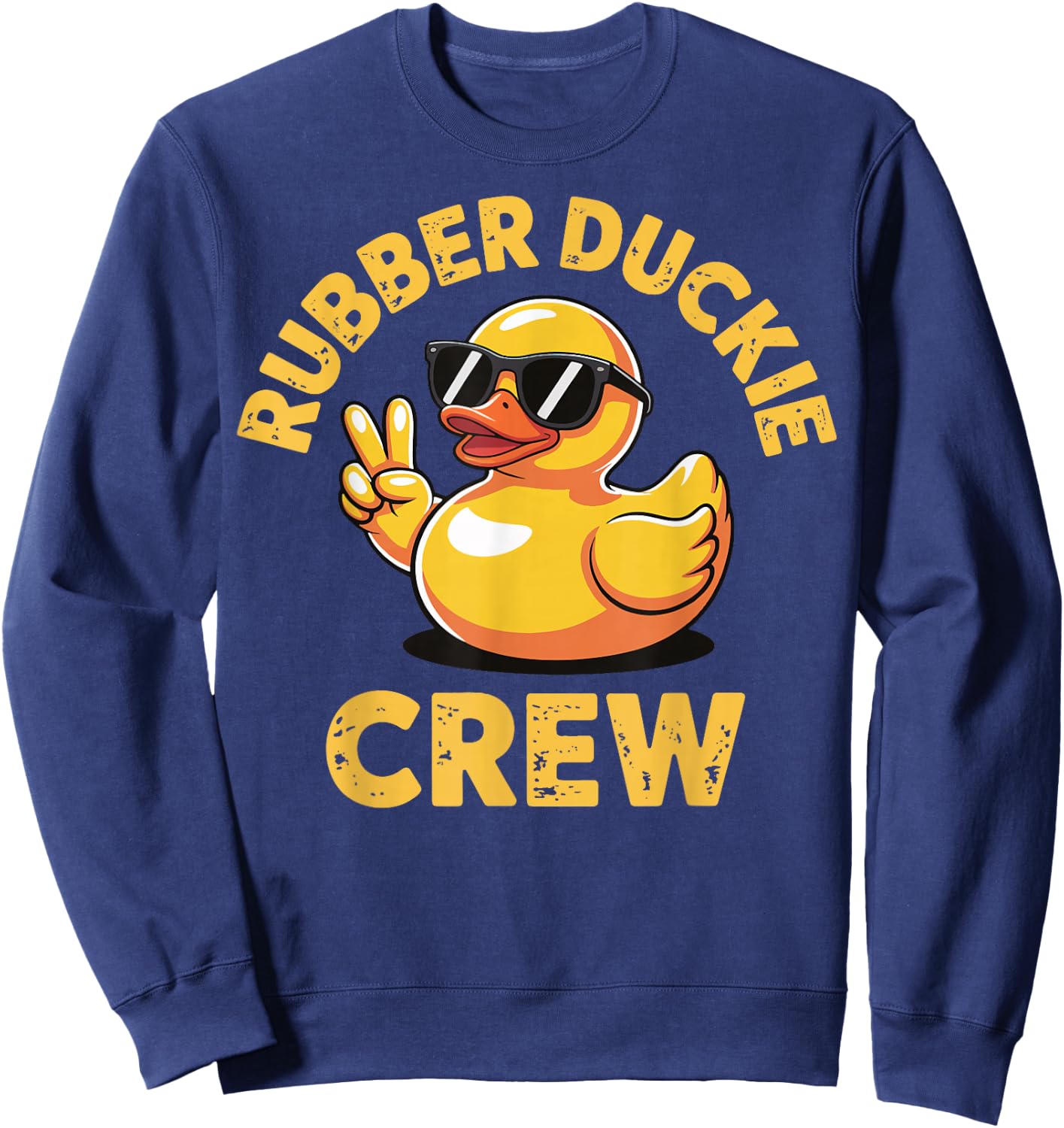 Rubber Duckie Crew Sweatshirt - Sweatshirt | Navy