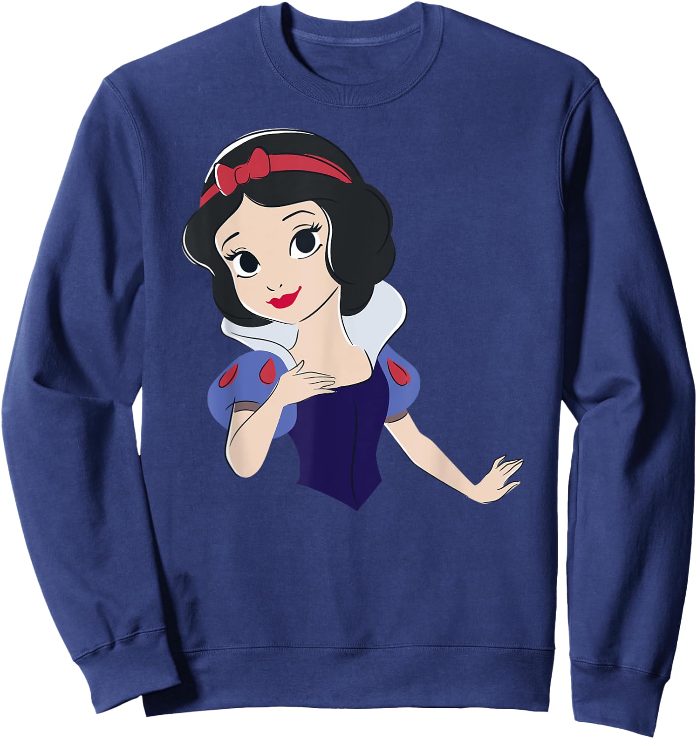 Princess Snow White Sweet , grey, S Sweatshirt - Sweatshirt | Navy
