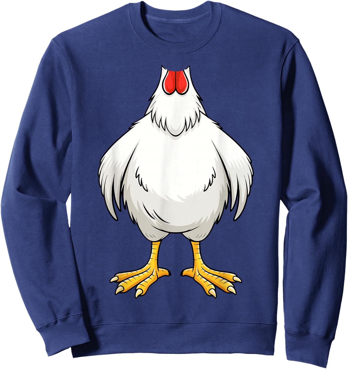 Hen Costume for Adult, Child, Men, Women Sweatshirt - Sweatshirt | Navy